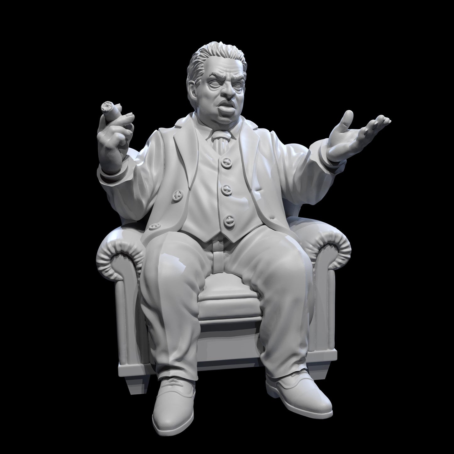 The Statesman Miniature - 28mm / 32mm / 36mm - Adaevy Creations - Resin Printed Figure for Arkham Horror and Lovecraftian TTRPGs