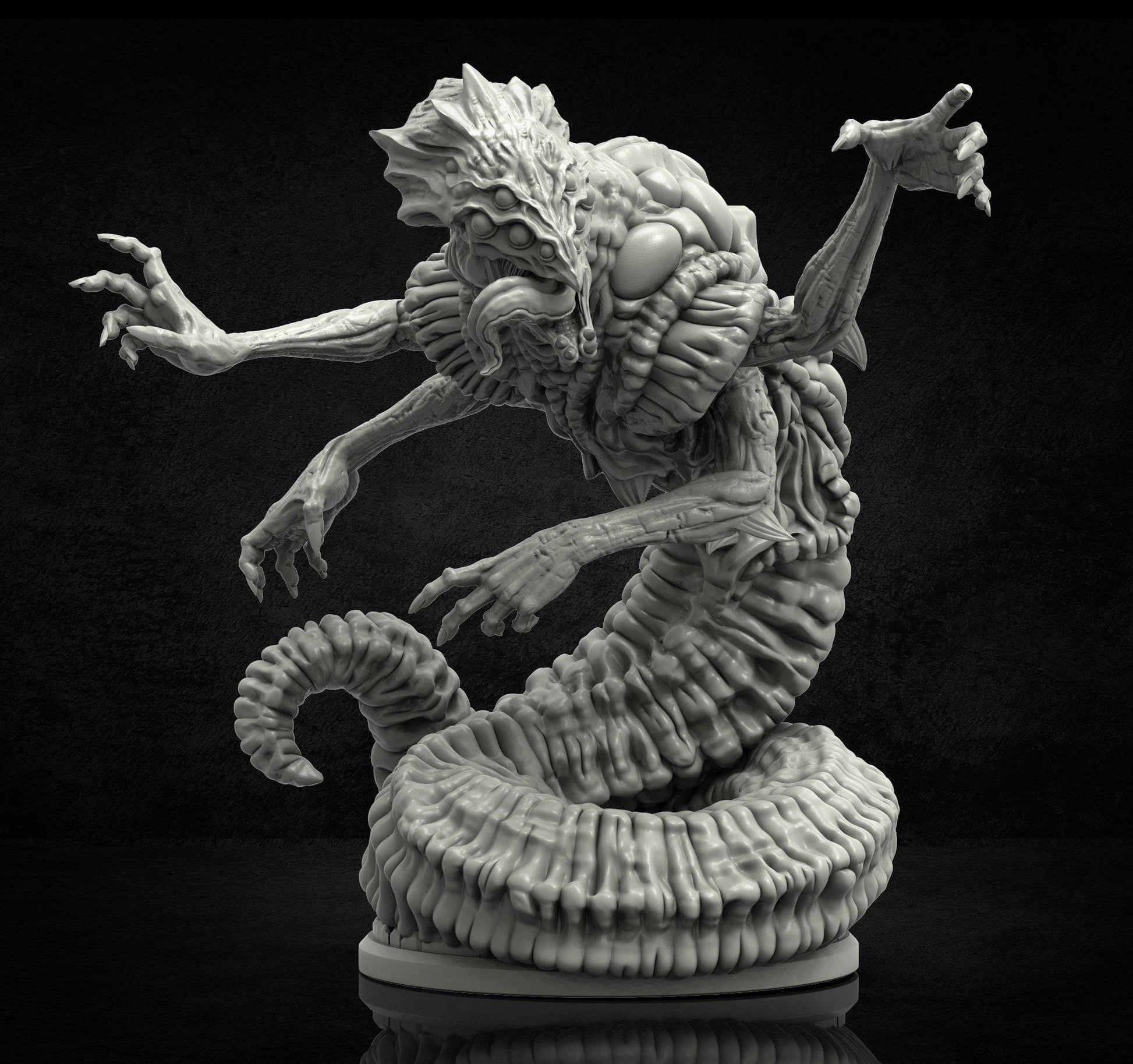 Spawn of Aldebaran Miniature - 28mm / 32mm / 36mm - Adaevy Creations - Resin Printed Figure for Arkham Horror and Lovecraftian TTRPGs