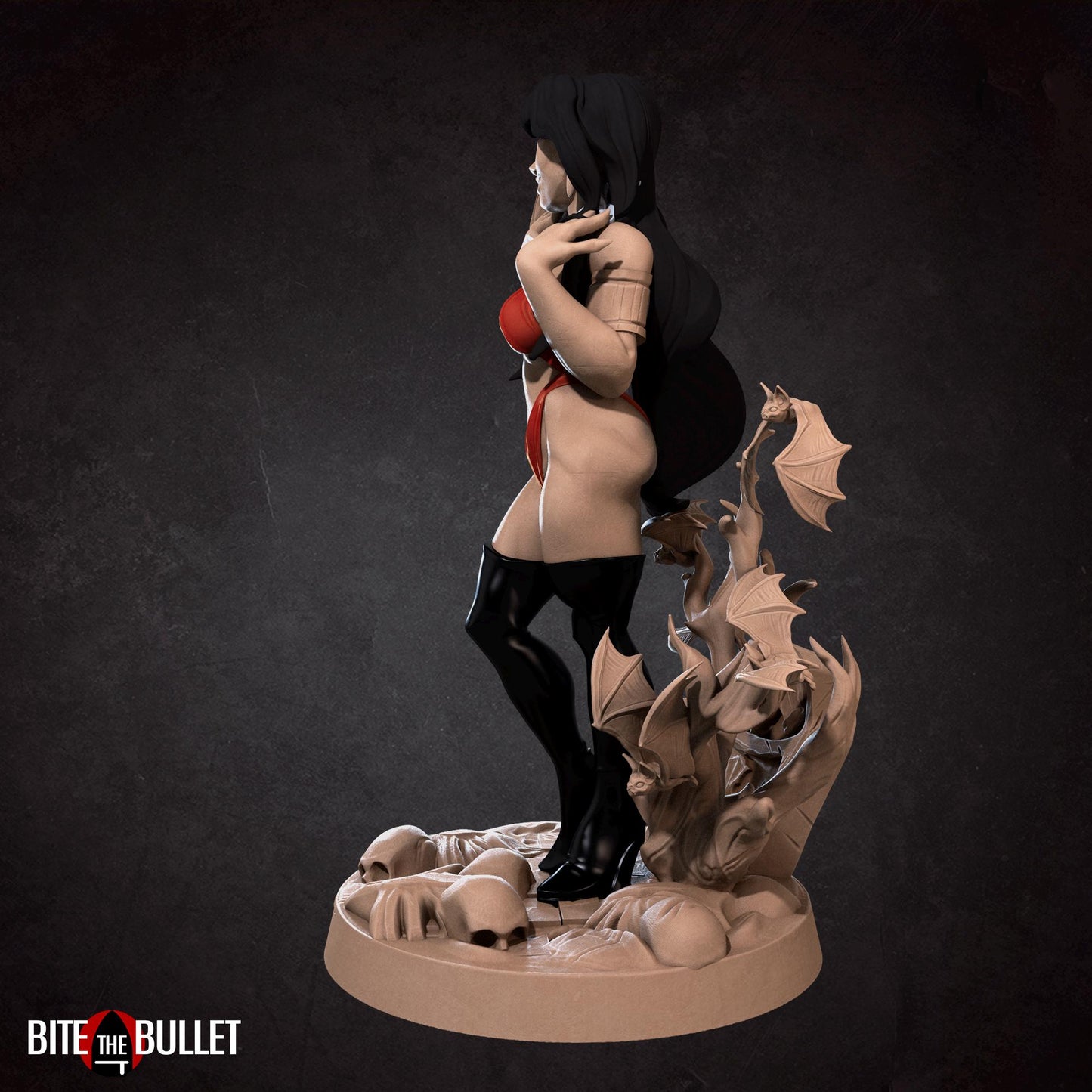 Vampire Dawn Miniature (w/NSFW Variations) - 28mm / 32mm / 36mm - Bite the Bullet - Resin Printed Figure for D&D, TTRPGs, and Board Games