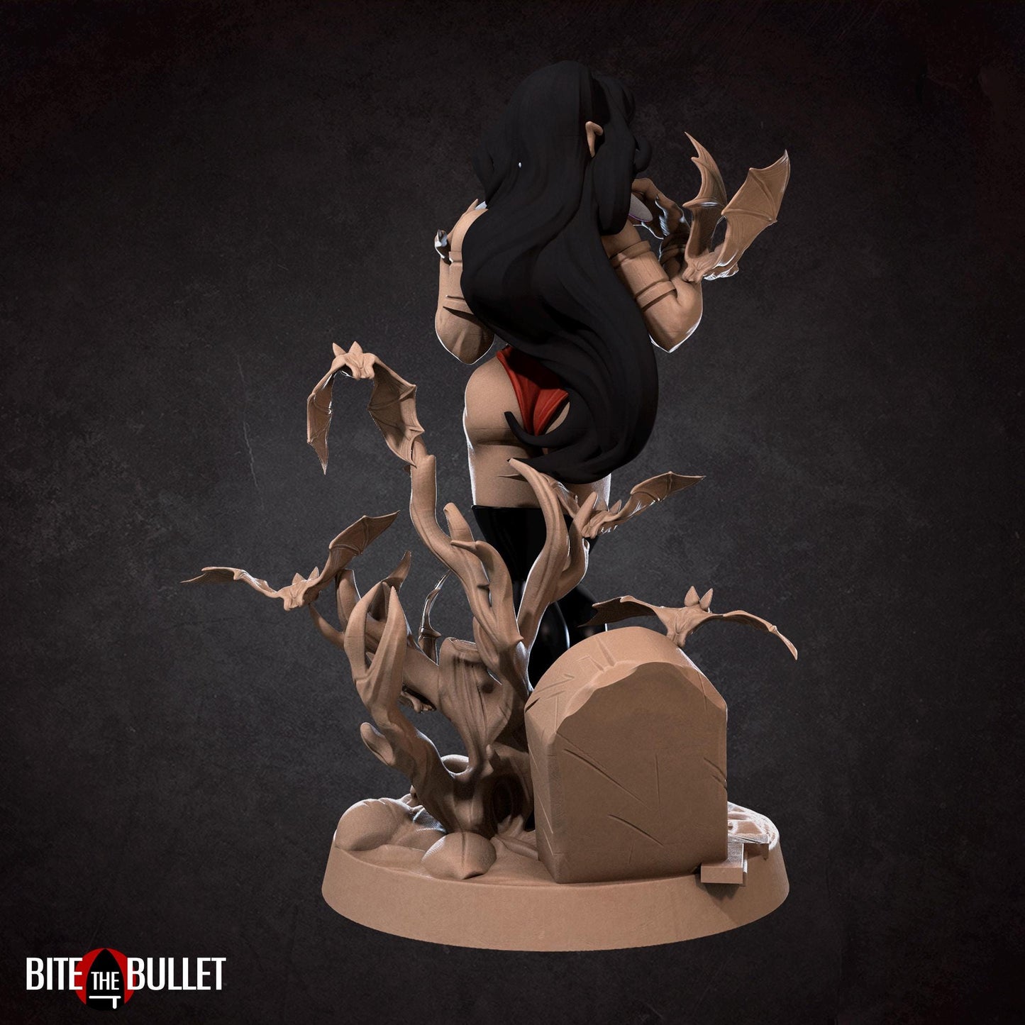 Vampire Dawn Miniature (w/NSFW Variations) - 28mm / 32mm / 36mm - Bite the Bullet - Resin Printed Figure for D&D, TTRPGs, and Board Games