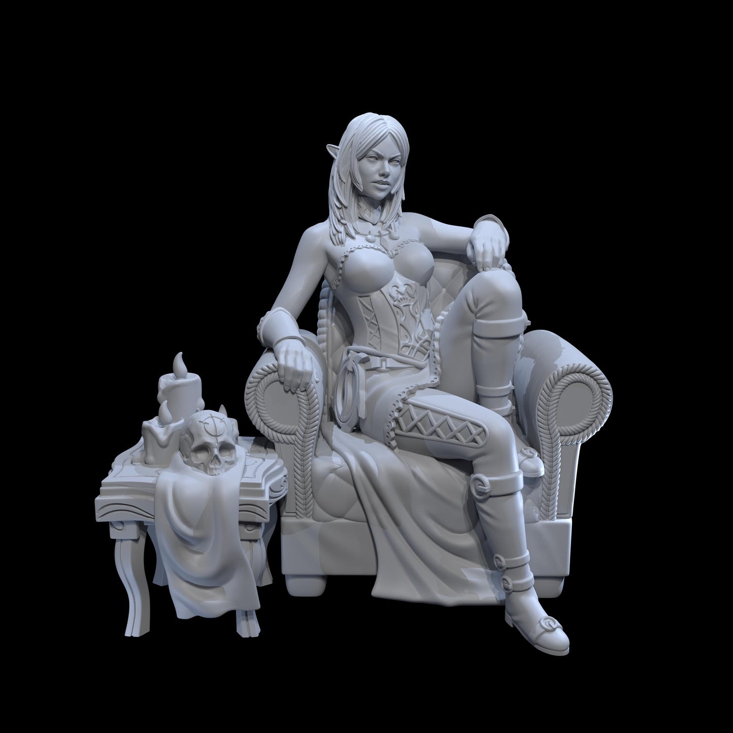 Serena Krovzovich Miniature (Standard, Diorama & NSFW Variations) - Vortex Studios - 28mm / 32mm / 36mm / 75mm