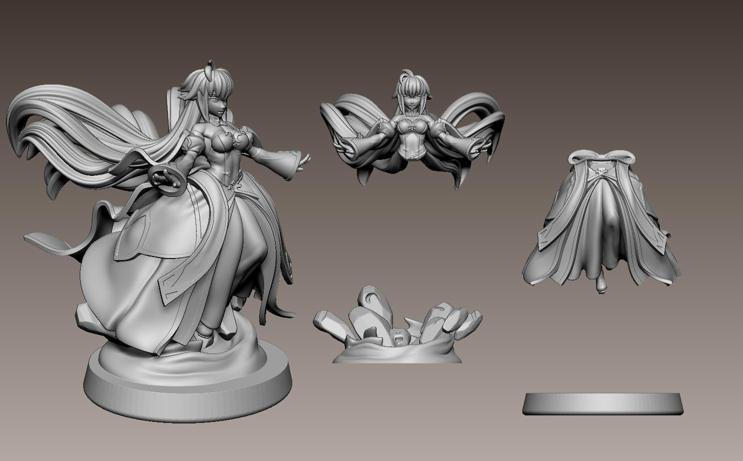 True Ancestor Miniature - 28mm / 32mm / 36mm / 75mm - LPOMC - Resin Printed Figure for D&D, TTRPGs, and Board Games