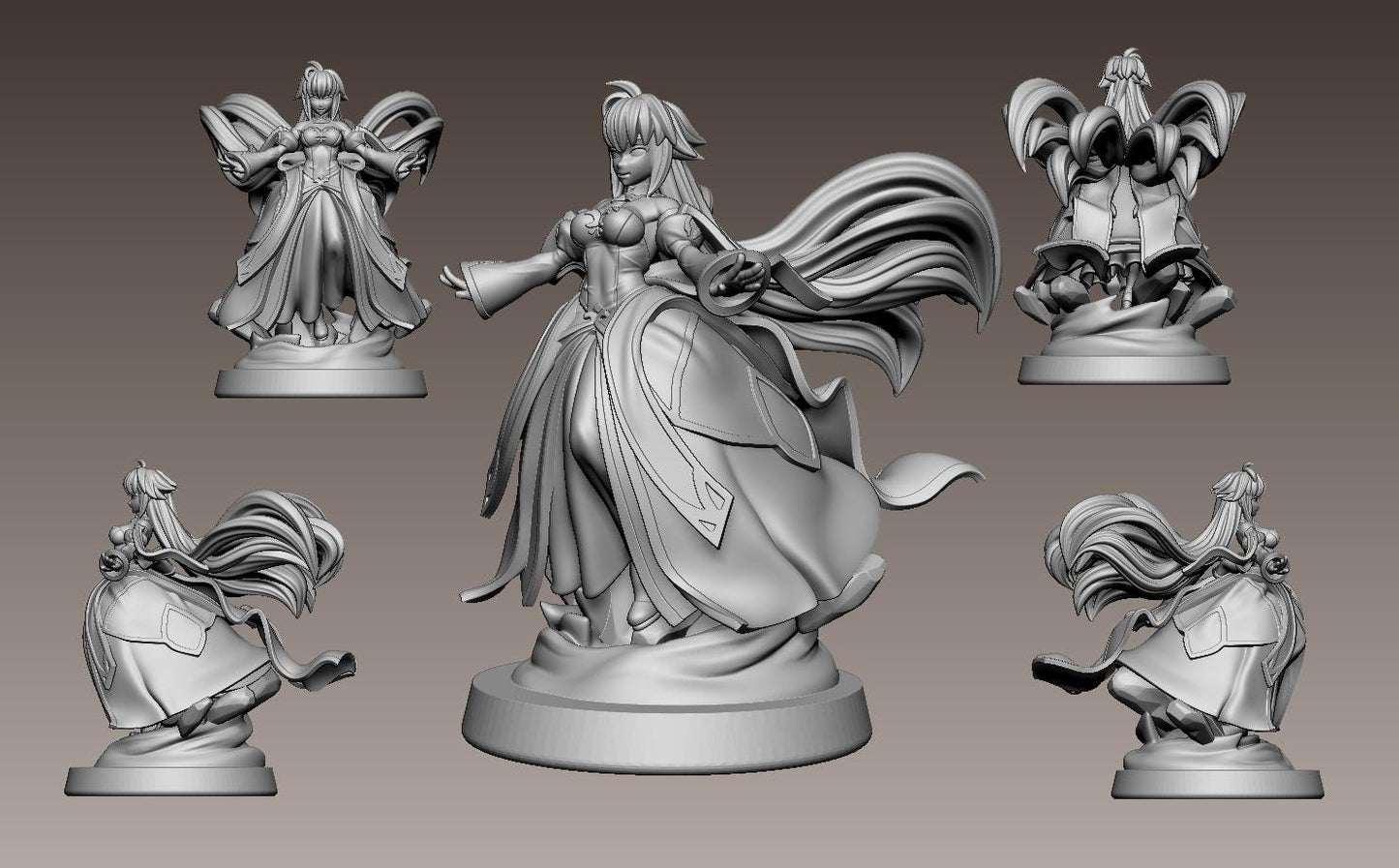 True Ancestor Miniature - 28mm / 32mm / 36mm / 75mm - LPOMC - Resin Printed Figure for D&D, TTRPGs, and Board Games