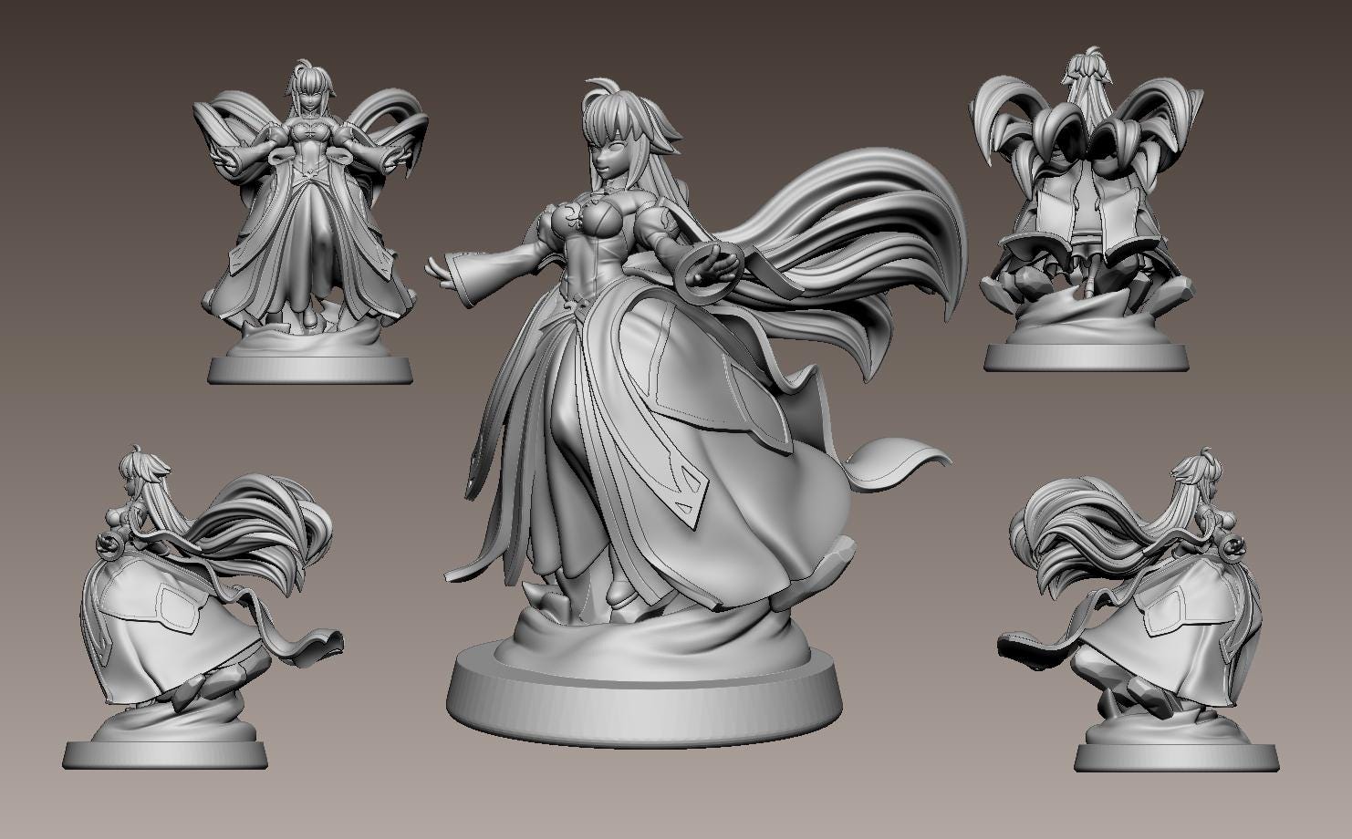 True Ancestor Miniature - 28mm / 32mm / 36mm / 75mm - LPOMC - Resin Printed Figure for D&D, TTRPGs, and Board Games