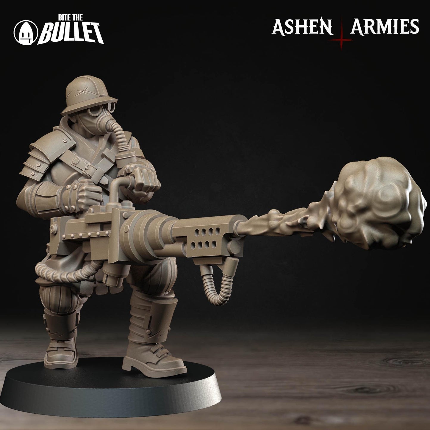 Holy Shogunate Yeoman Miniature (4 Variations) - 28mm / 32mm / 36mm - Bite the Bullet - Resin Printed Wargaming Figure
