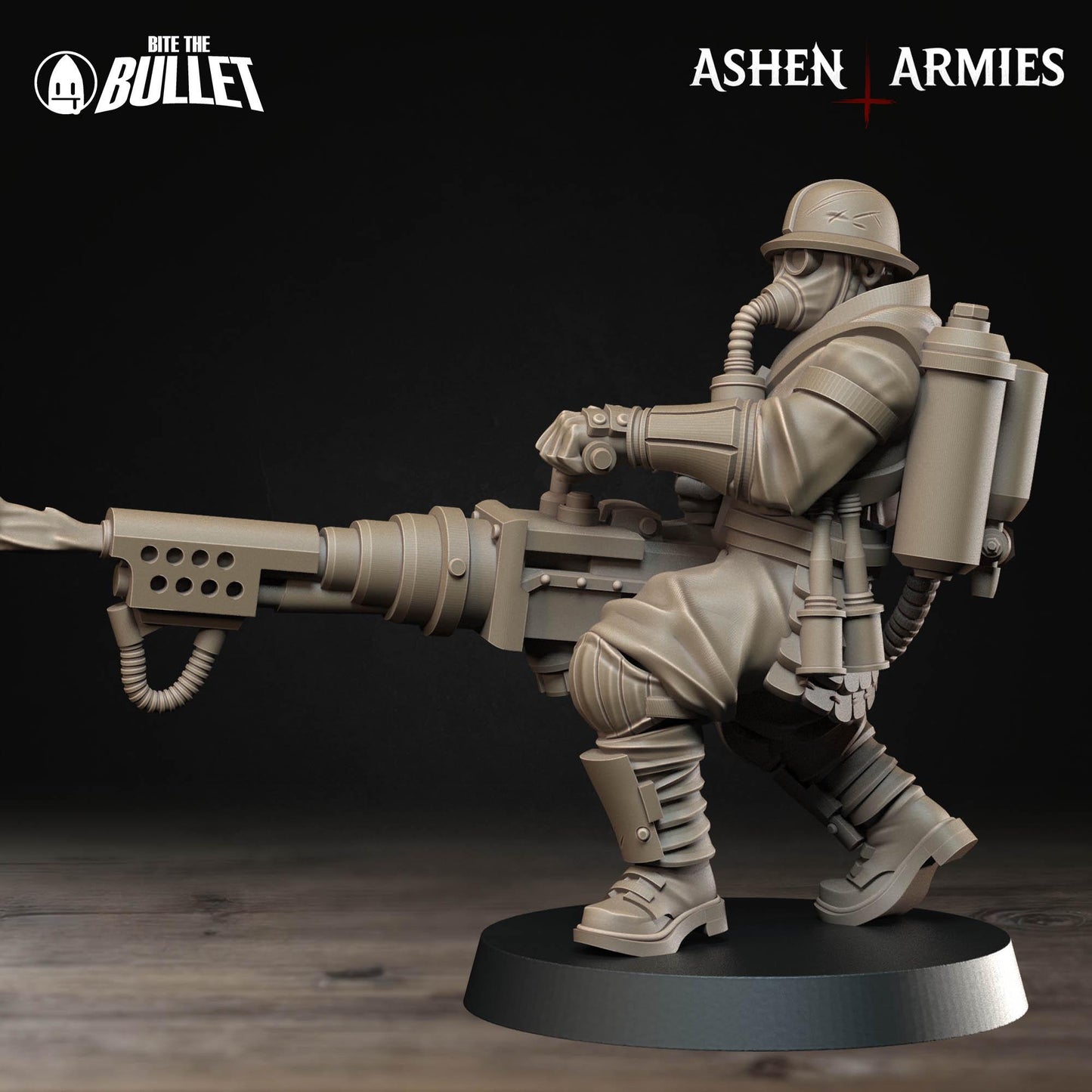 Holy Shogunate Yeoman Miniature (4 Variations) - 28mm / 32mm / 36mm - Bite the Bullet - Resin Printed Wargaming Figure
