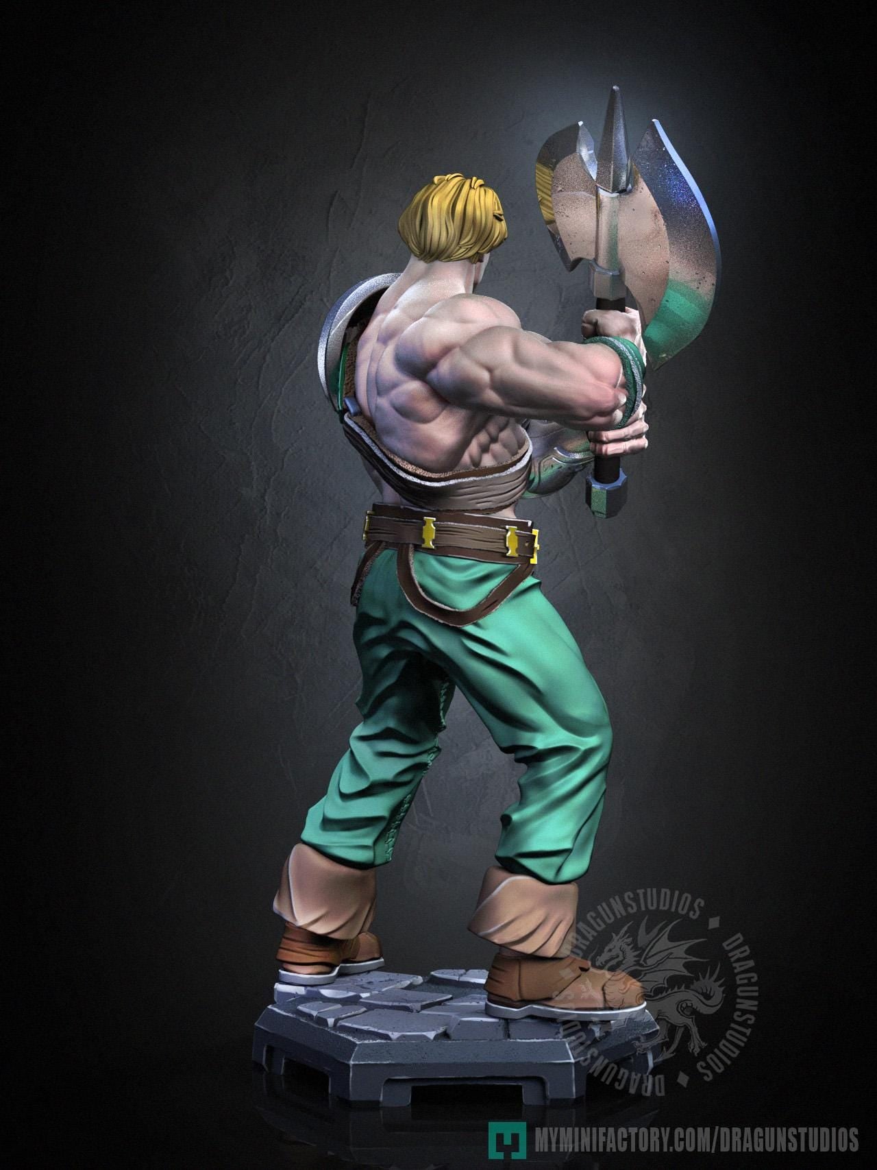 Perceval Miniature - 28mm / 32mm / 36mm / 75mm - DraGun Studios - Resin Printed Figurine for D&D, TTRPGs, and Board Games