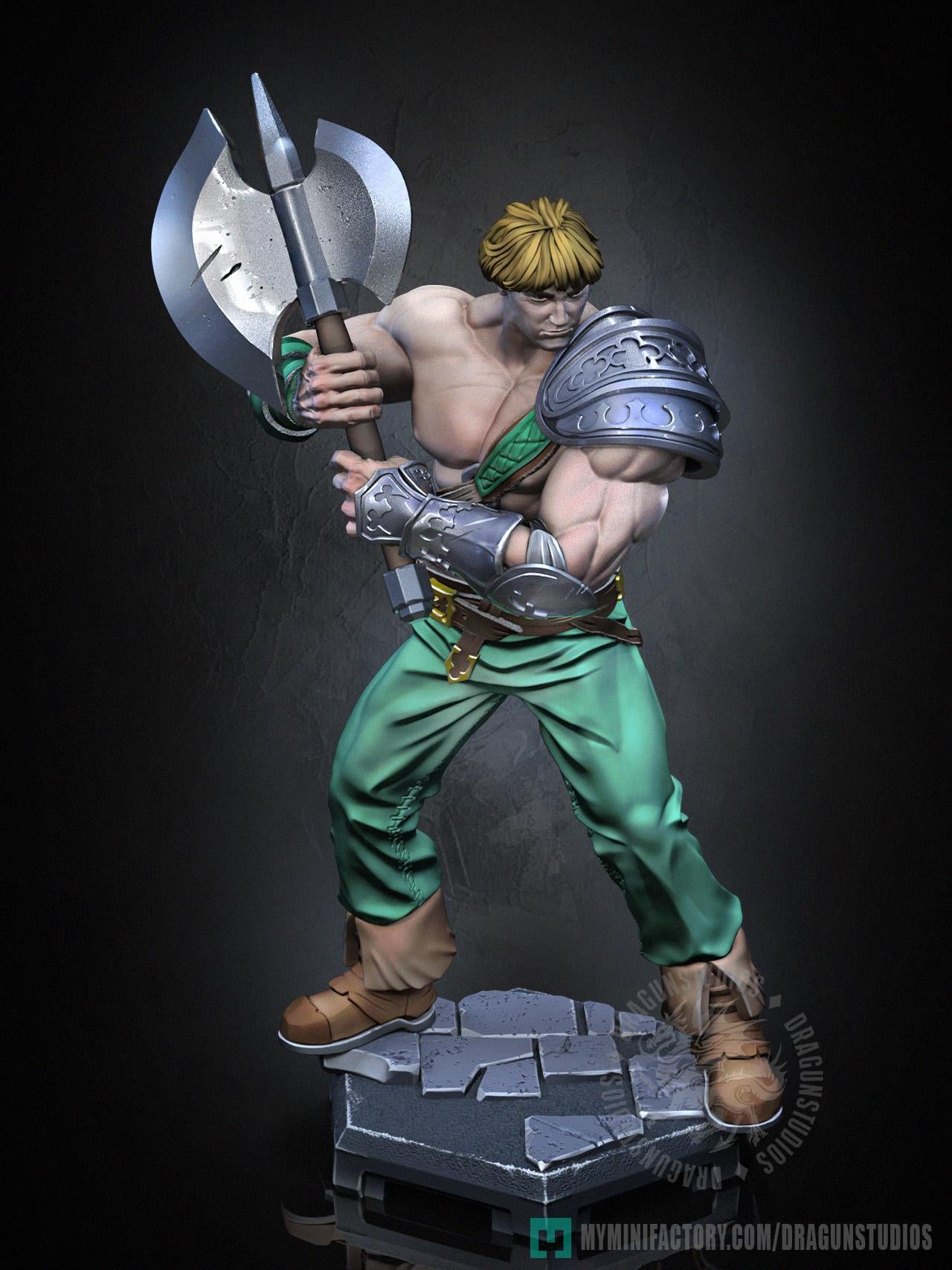 Perceval Miniature - 28mm / 32mm / 36mm / 75mm - DraGun Studios - Resin Printed Figurine for D&D, TTRPGs, and Board Games