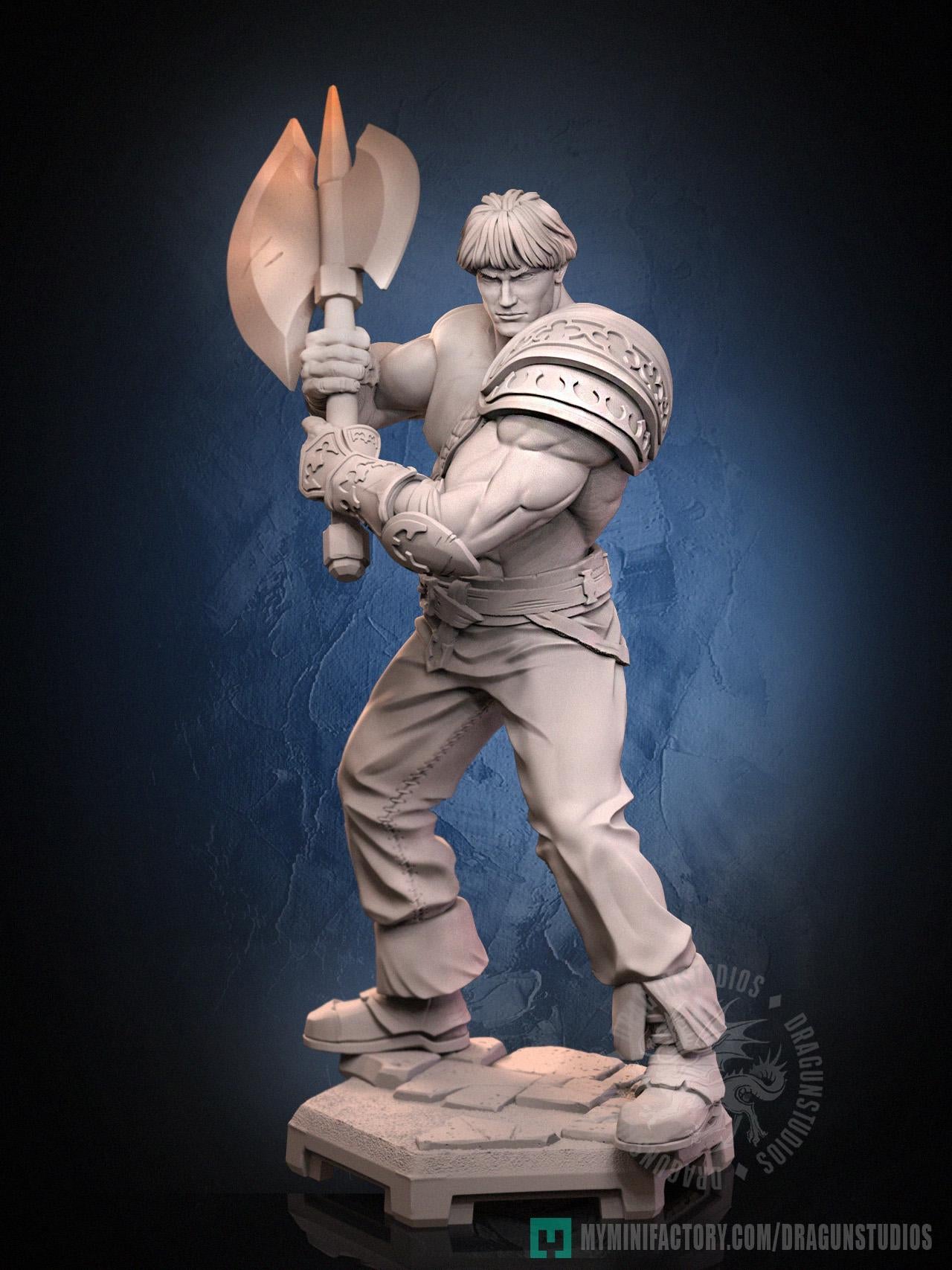 Perceval Miniature - 28mm / 32mm / 36mm / 75mm - DraGun Studios - Resin Printed Figurine for D&D, TTRPGs, and Board Games