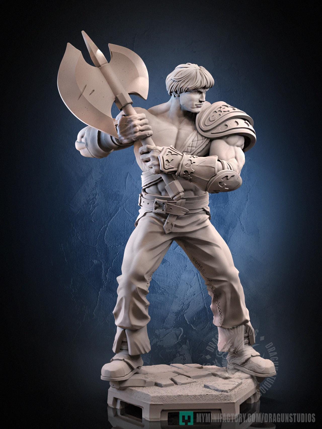 Perceval Miniature - 28mm / 32mm / 36mm / 75mm - DraGun Studios - Resin Printed Figurine for D&D, TTRPGs, and Board Games