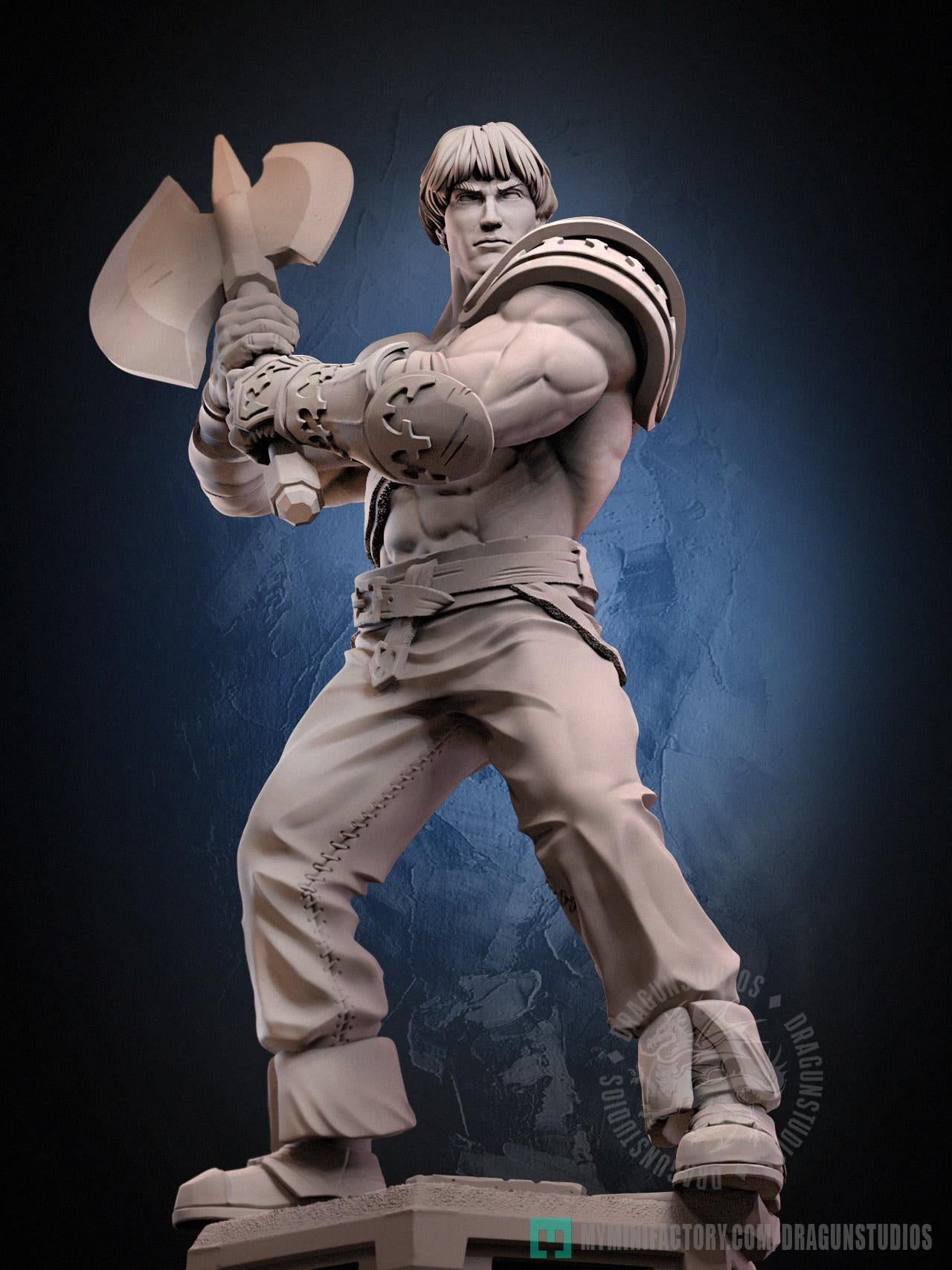 Perceval Miniature - 28mm / 32mm / 36mm / 75mm - DraGun Studios - Resin Printed Figurine for D&D, TTRPGs, and Board Games