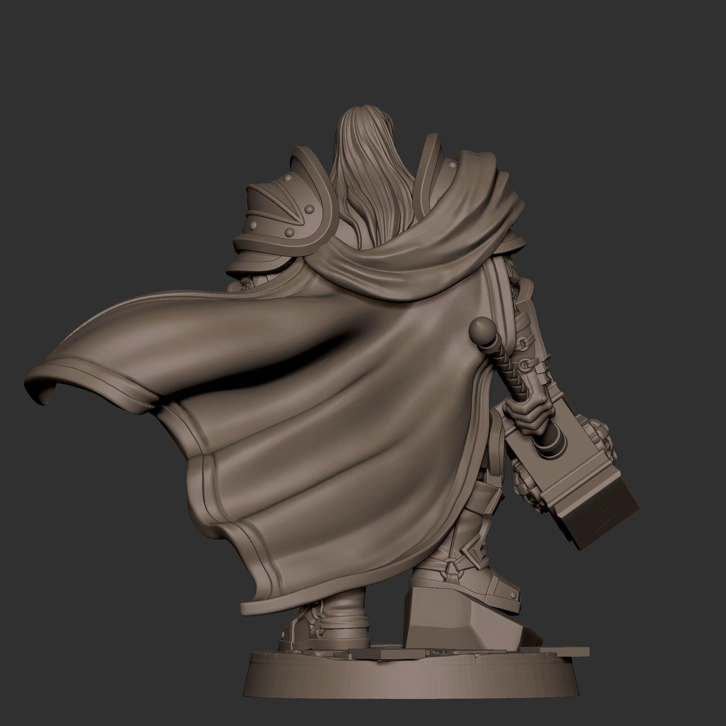 Human Prince Paladin Miniature - 28mm / 32mm / 36mm - Bite the Bullet - Resin Printed Figure for D&D, TTRPGs, and Board Games