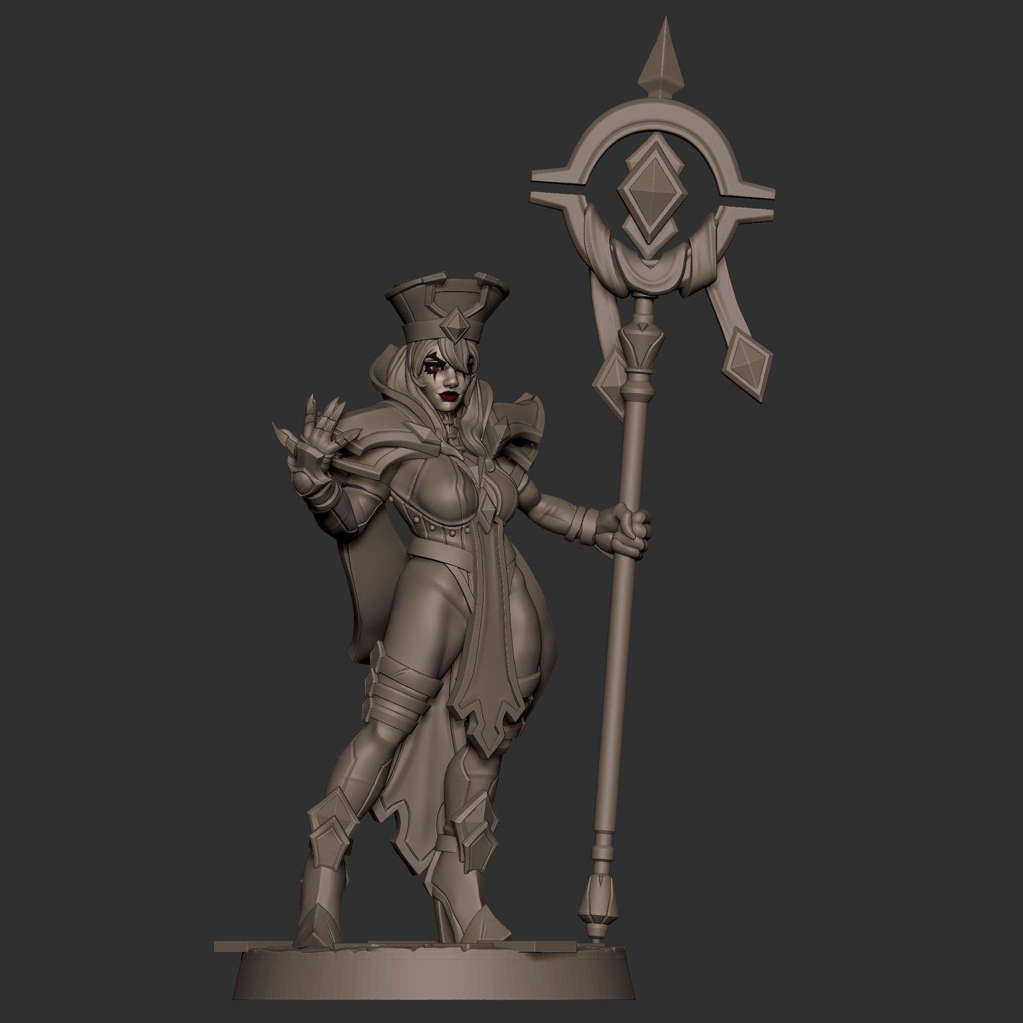 Human Inquisitor Miniature (2 Variations) - 28mm / 32mm / 36mm - Bite the Bullet - Resin Printed Figure for D&D, TTRPGs, and Board Games
