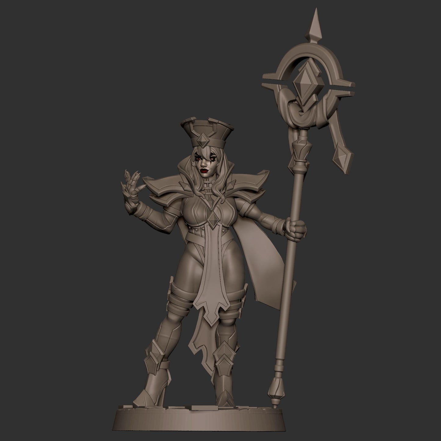 Human Inquisitor Miniature (2 Variations) - 28mm / 32mm / 36mm - Bite the Bullet - Resin Printed Figure for D&D, TTRPGs, and Board Games