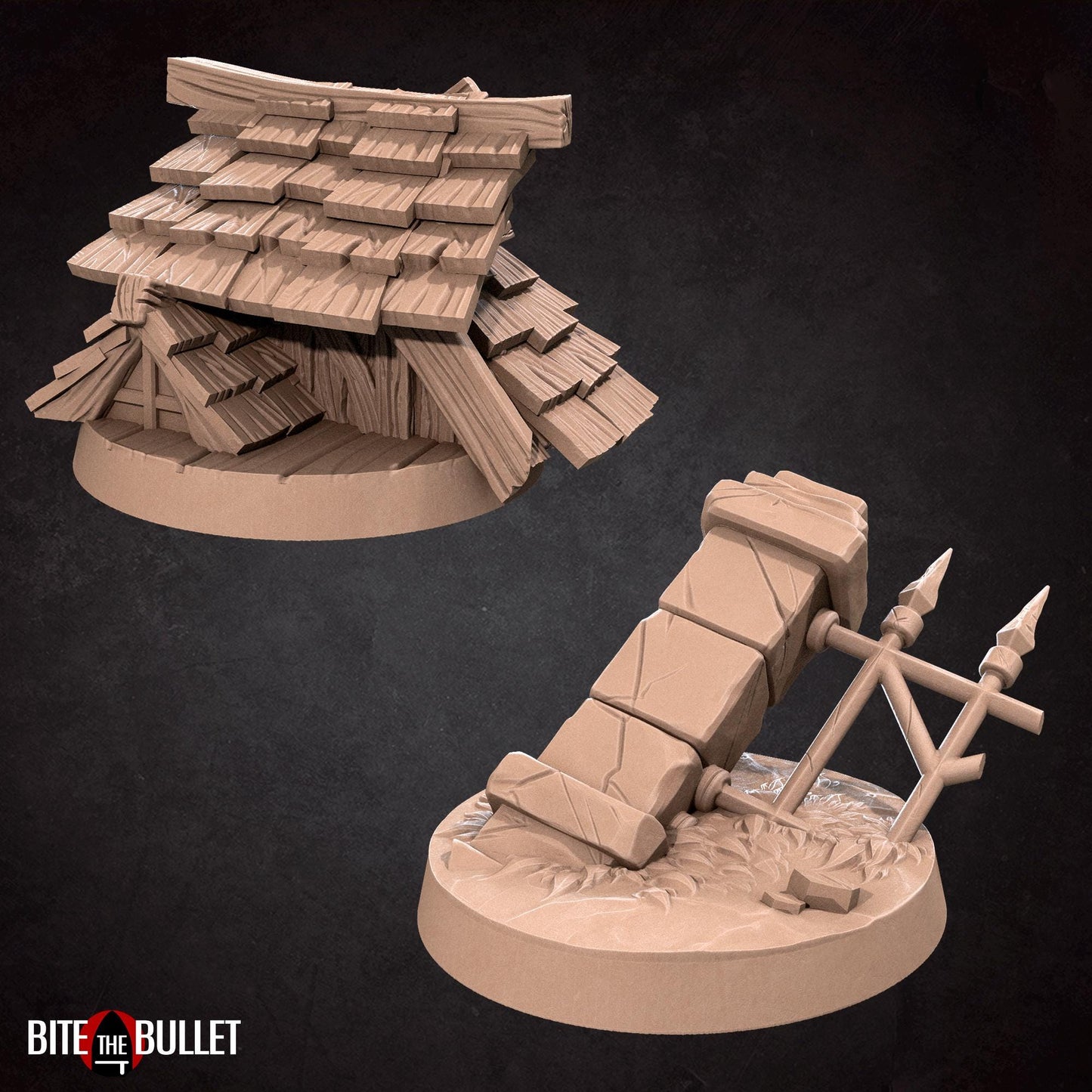 Vampire Rogue Miniature (2 Variations) - 28mm / 32mm / 36mm - Bite the Bullet - Resin Printed Figure for D&D, TTRPGs, and Board Games