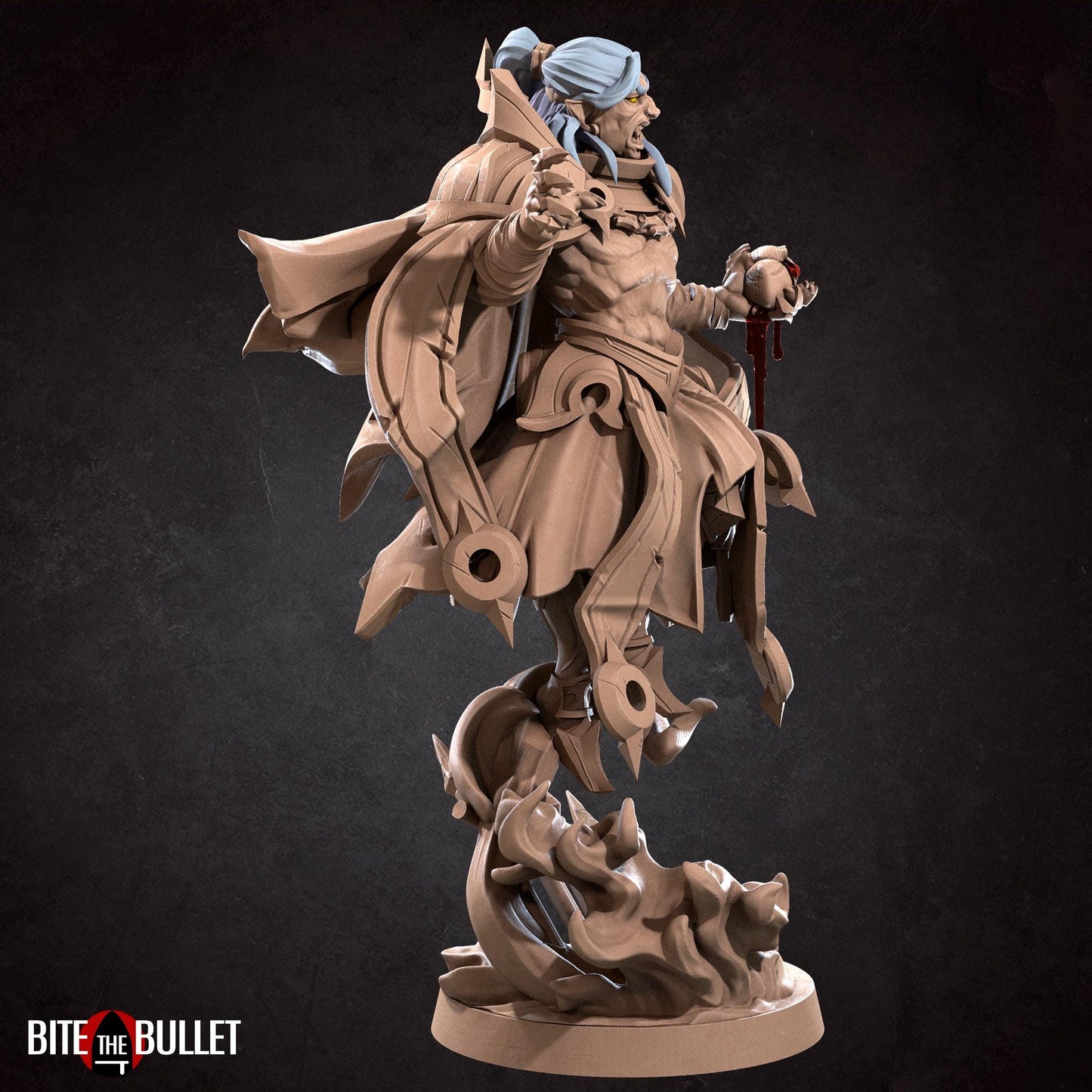 Vampire Warlock Miniature - 28mm / 32mm / 36mm - Bite the Bullet - Resin Printed Figure for D&D, TTRPGs, and Board Games
