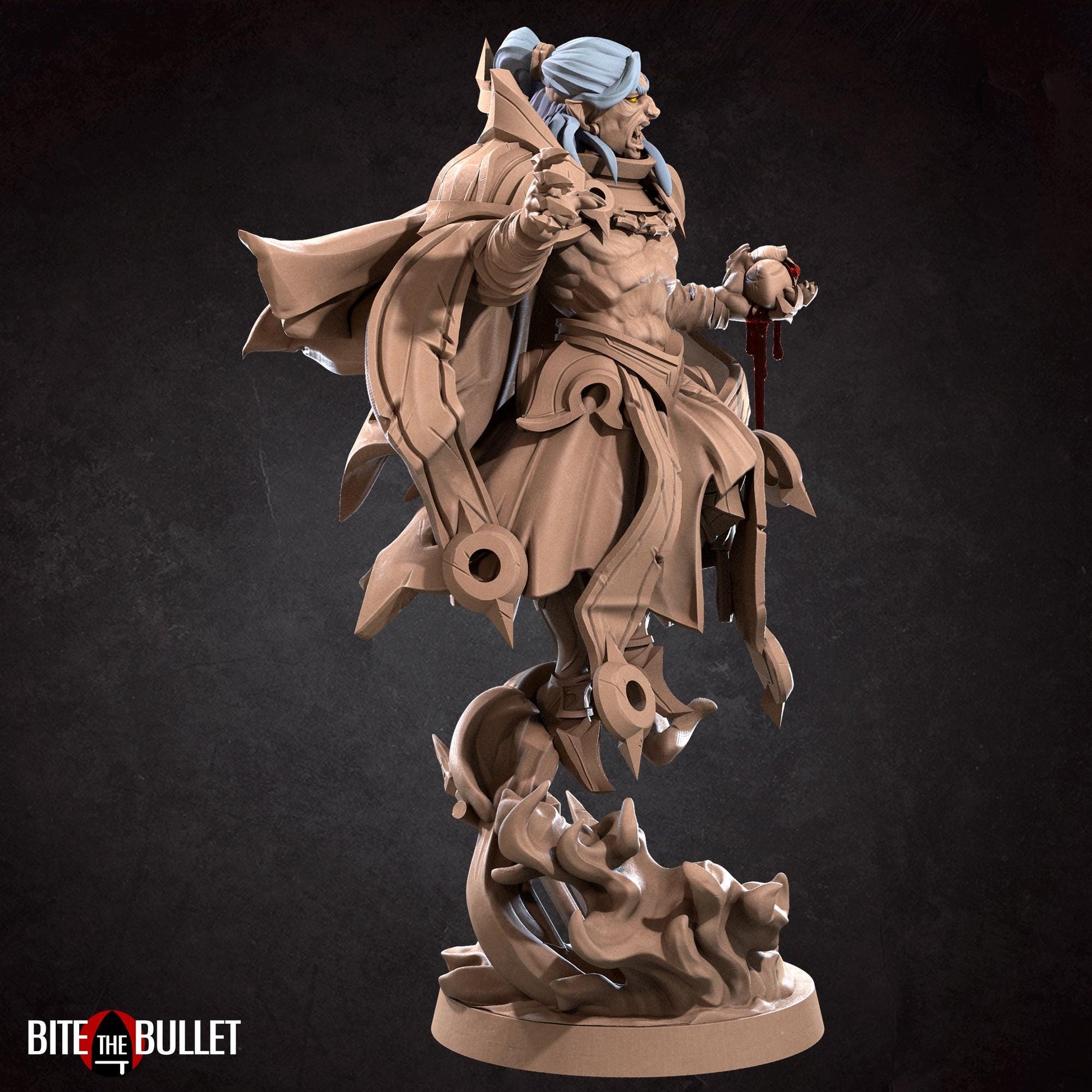 Vampire Warlock Miniature - 28mm / 32mm / 36mm - Bite the Bullet - Resin Printed Figure for D&D, TTRPGs, and Board Games
