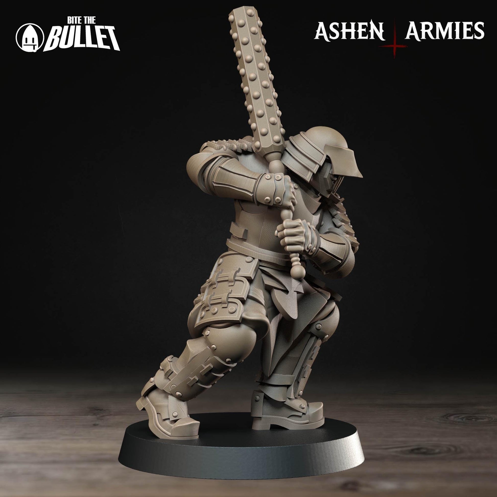 Holy Shogunate Shocktrooper Miniature (4 Variations) - 28mm / 32mm / 36mm - Bite the Bullet - Resin Printed Wargaming Figure