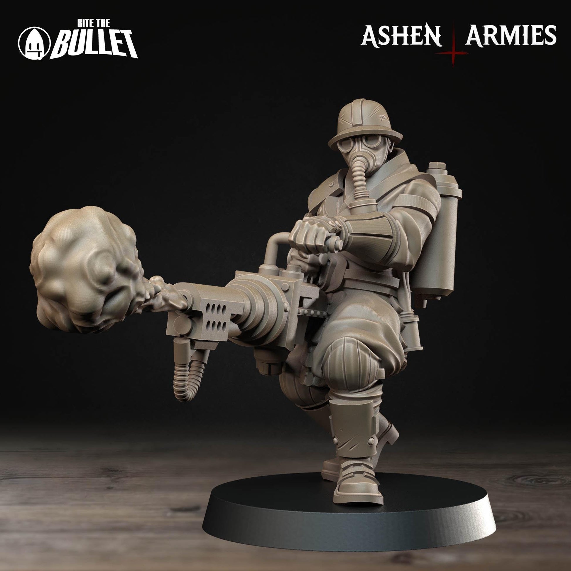 Holy Shogunate Yeoman Miniature (4 Variations) - 28mm / 32mm / 36mm - Bite the Bullet - Resin Printed Wargaming Figure
