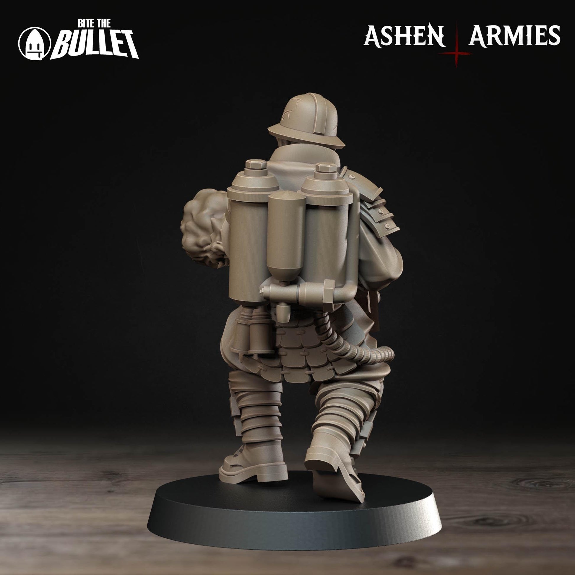 Holy Shogunate Yeoman Miniature (4 Variations) - 28mm / 32mm / 36mm - Bite the Bullet - Resin Printed Wargaming Figure