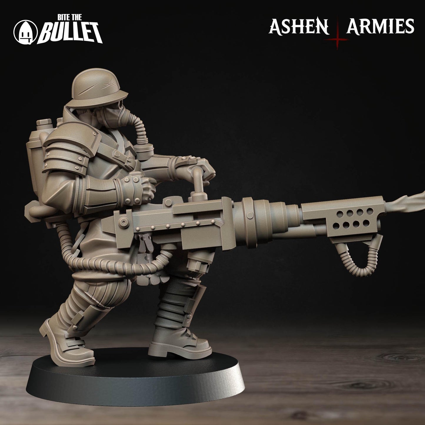 Holy Shogunate Yeoman Miniature (4 Variations) - 28mm / 32mm / 36mm - Bite the Bullet - Resin Printed Wargaming Figure
