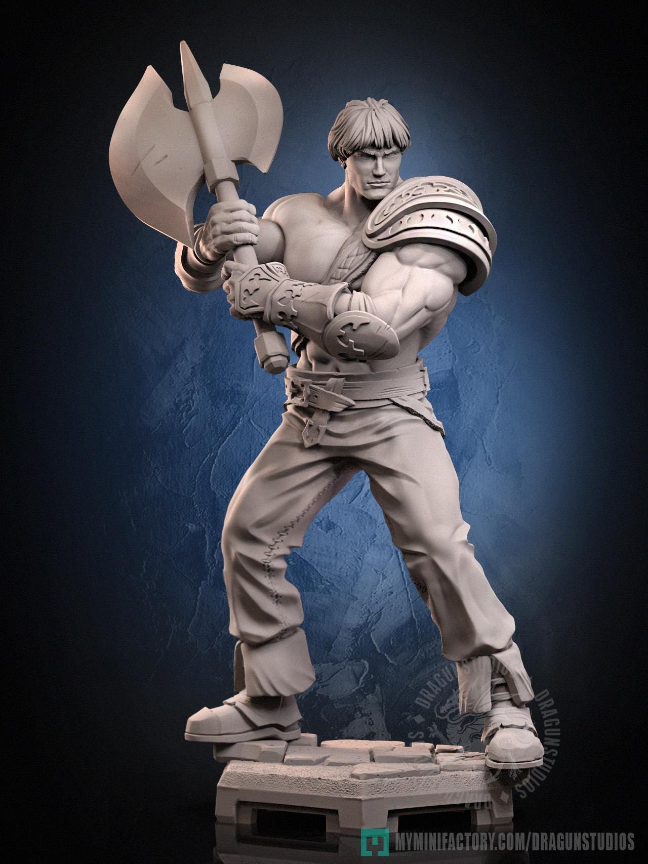 Perceval Miniature - 28mm / 32mm / 36mm / 75mm - DraGun Studios - Resin Printed Figurine for D&D, TTRPGs, and Board Games