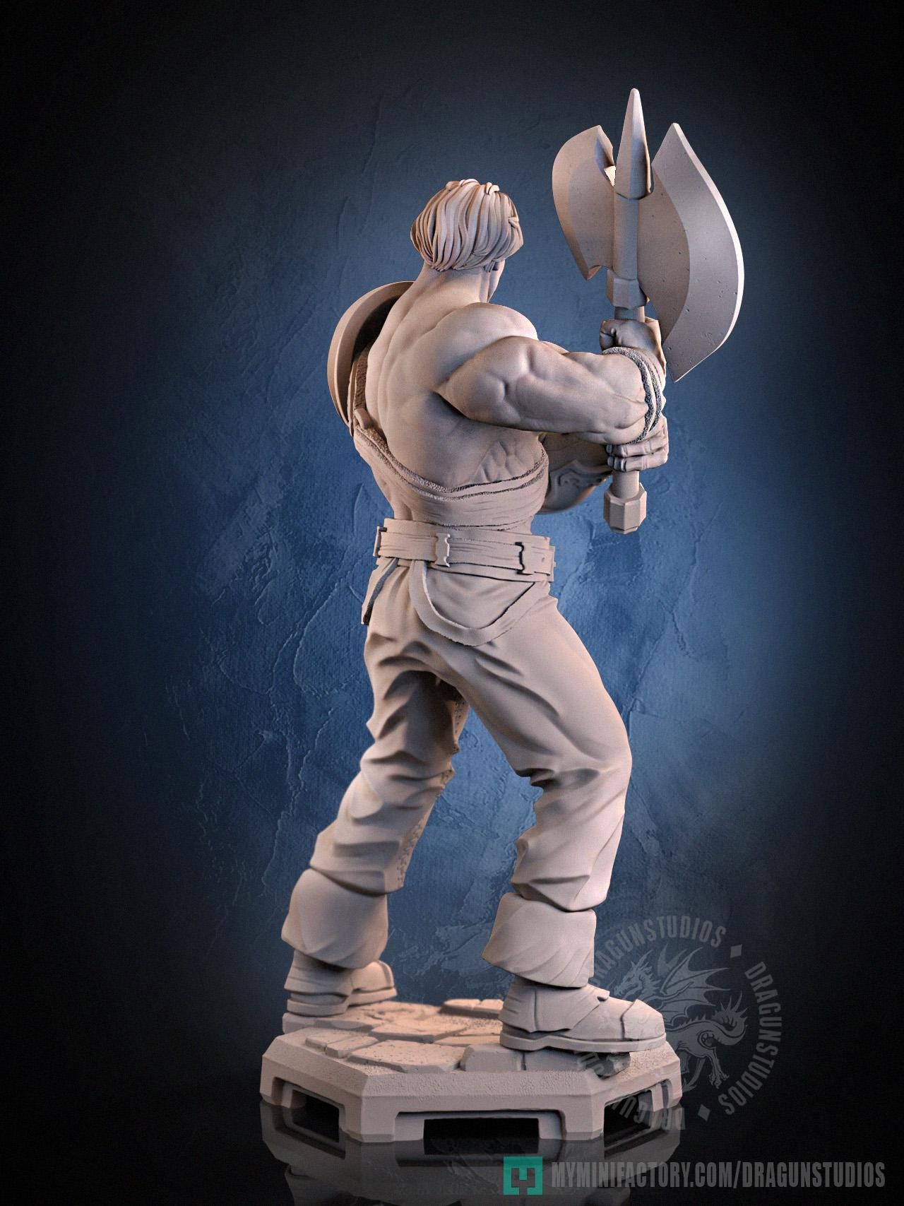 Perceval Miniature - 28mm / 32mm / 36mm / 75mm - DraGun Studios - Resin Printed Figurine for D&D, TTRPGs, and Board Games