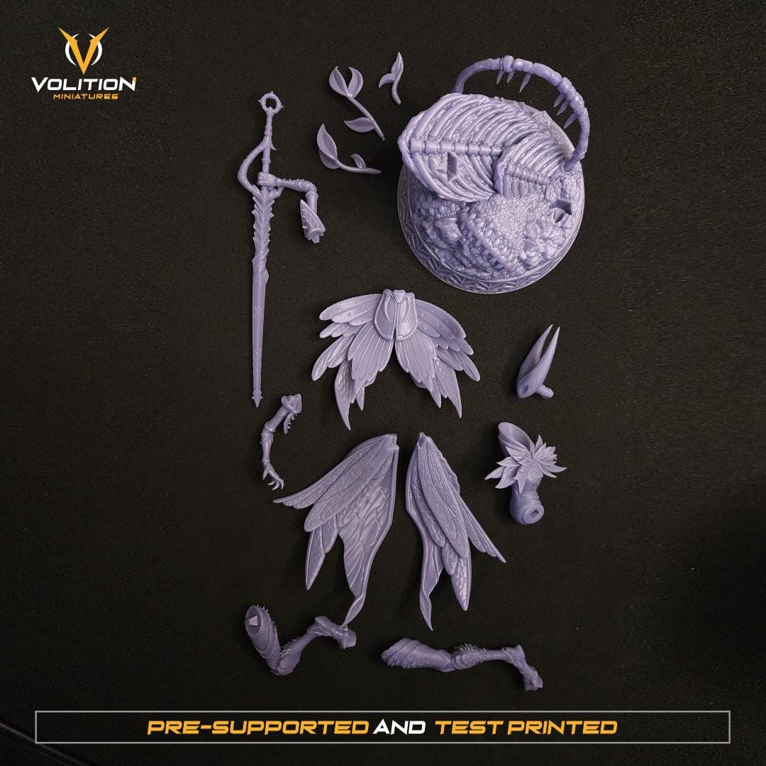 Nimble Princess - 28mm / 32mm / 36mm / 75mm / 1:10 Scale - Volition Miniatures - Resin Printed Figurine for D&D, TTRPGs, and Board Games