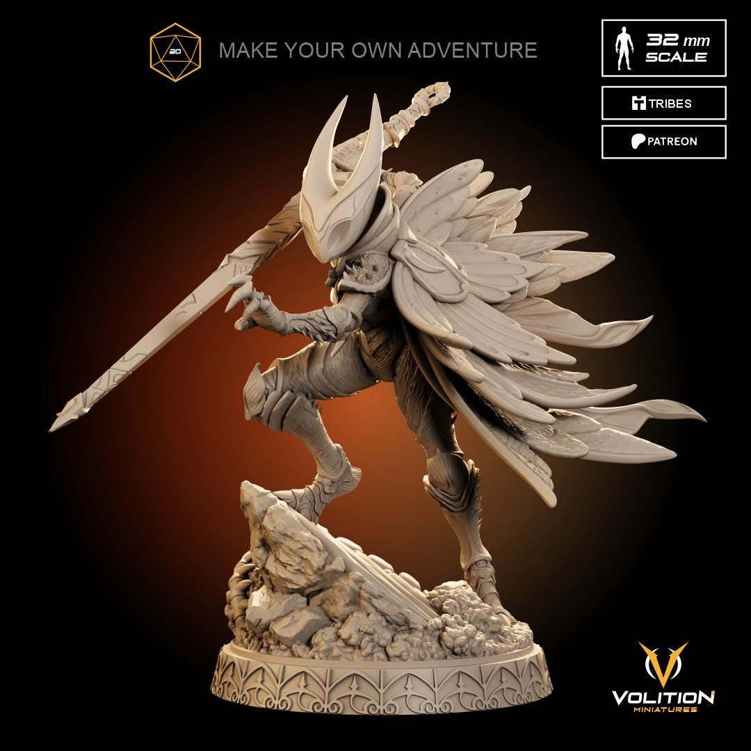 Nimble Princess - 28mm / 32mm / 36mm / 75mm / 1:10 Scale - Volition Miniatures - Resin Printed Figurine for D&D, TTRPGs, and Board Games
