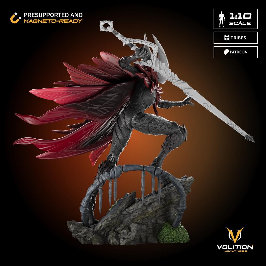 Nimble Princess - 28mm / 32mm / 36mm / 75mm / 1:10 Scale - Volition Miniatures - Resin Printed Figurine for D&D, TTRPGs, and Board Games