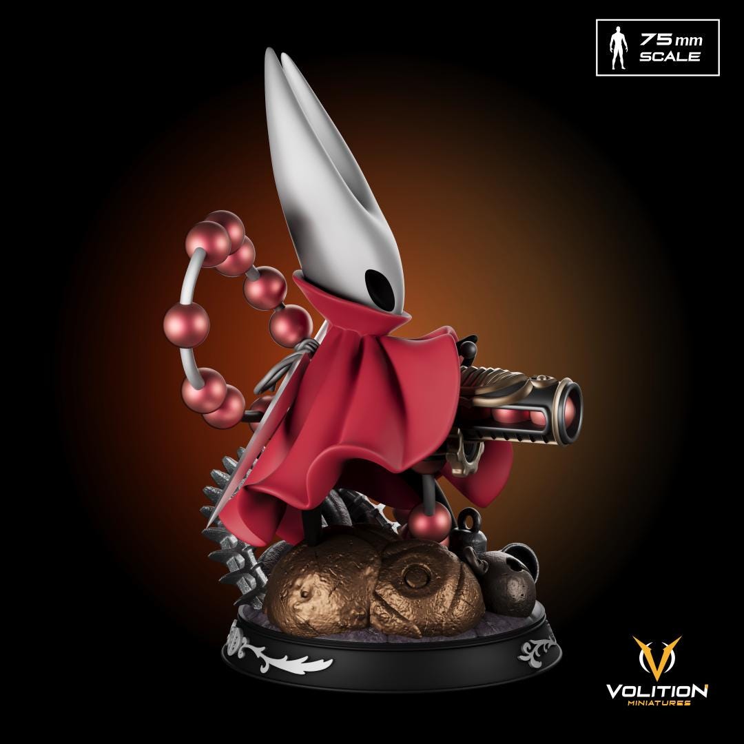 Princess of the Rosary Cannon Figure - 75mm - Volition Miniatures - Unpainted Resin Printed Figurine