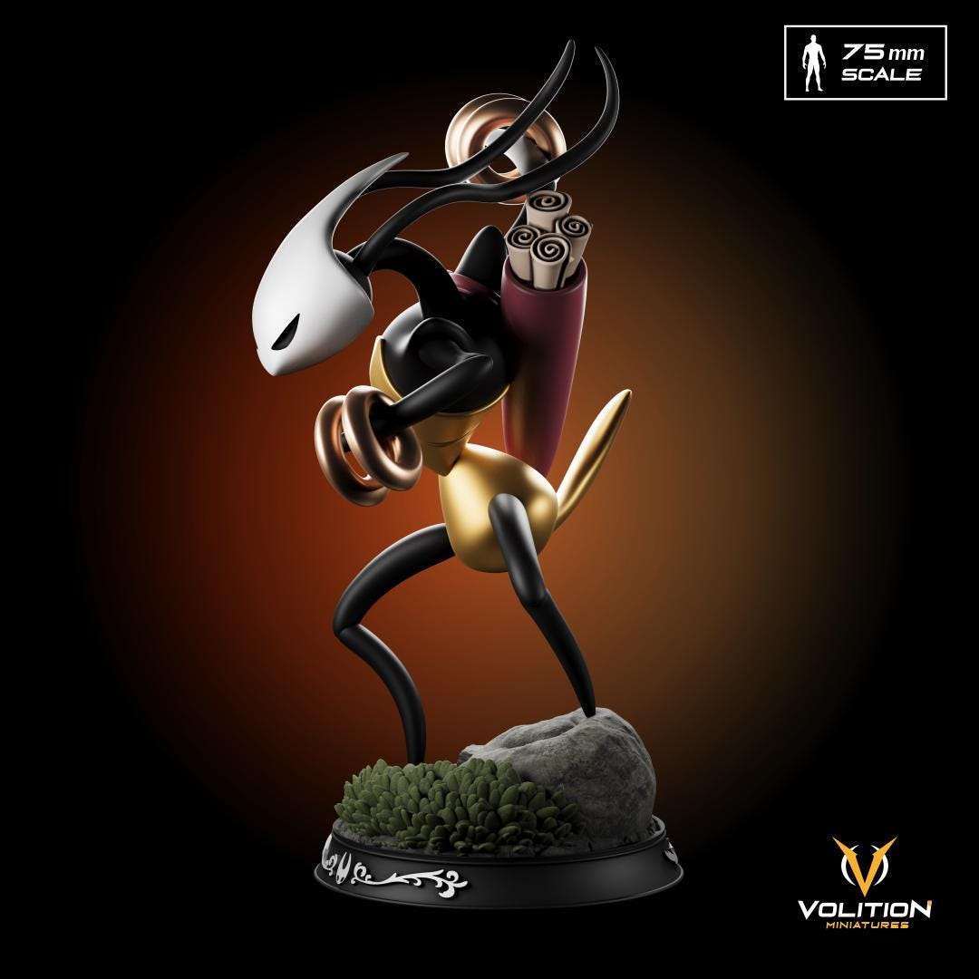 Cartographer Figure - 75mm - Volition Miniatures - Unpainted Resin Printed Figurine