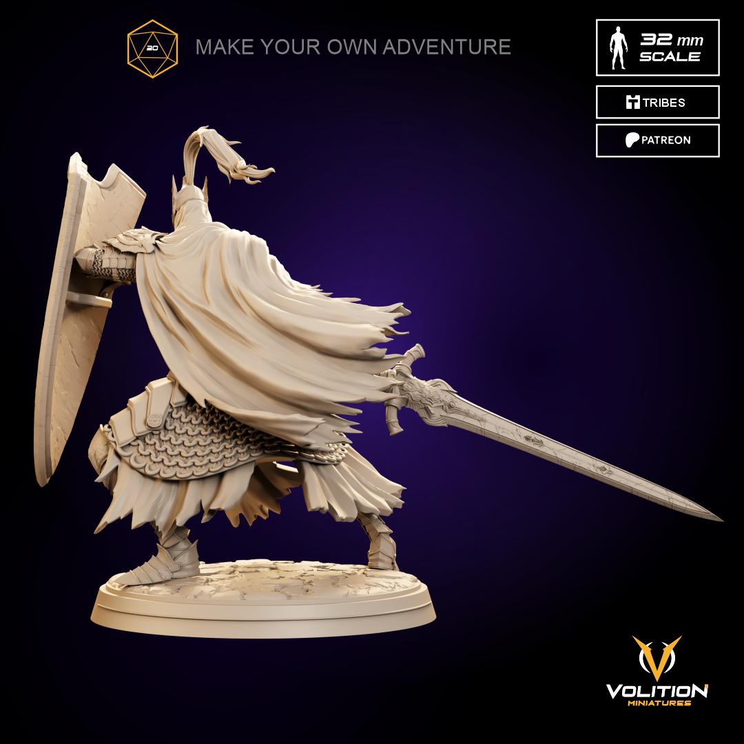 Abysswalker Miniature - 28mm / 32mm / 36mm - Volition Miniatures - Resin Printed Figurine for D&D, TTRPGs, and Board Games
