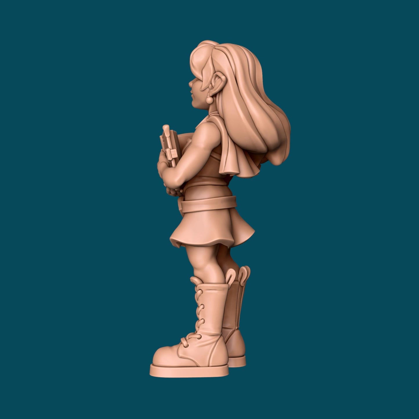 Hadrey, Halfling Warlock Miniature - 28mm / 32mm / 36mm - Awkward Penguin Minis - Resin Printed Figure for D&D, Daggerheart, and Painting