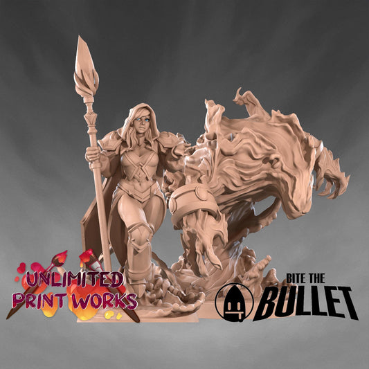 Human Mage Admiral Miniature - 28mm / 32mm / 36mm - Bite the Bullet - Resin Printed Figure for D&D, TTRPGs, and Board Games