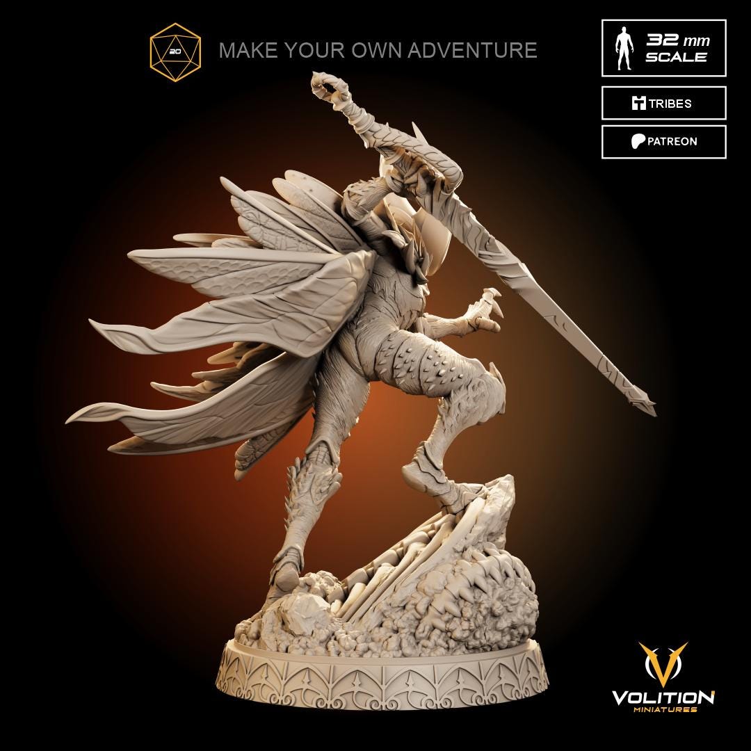 Nimble Princess - 28mm / 32mm / 36mm / 75mm / 1:10 Scale - Volition Miniatures - Resin Printed Figurine for D&D, TTRPGs, and Board Games