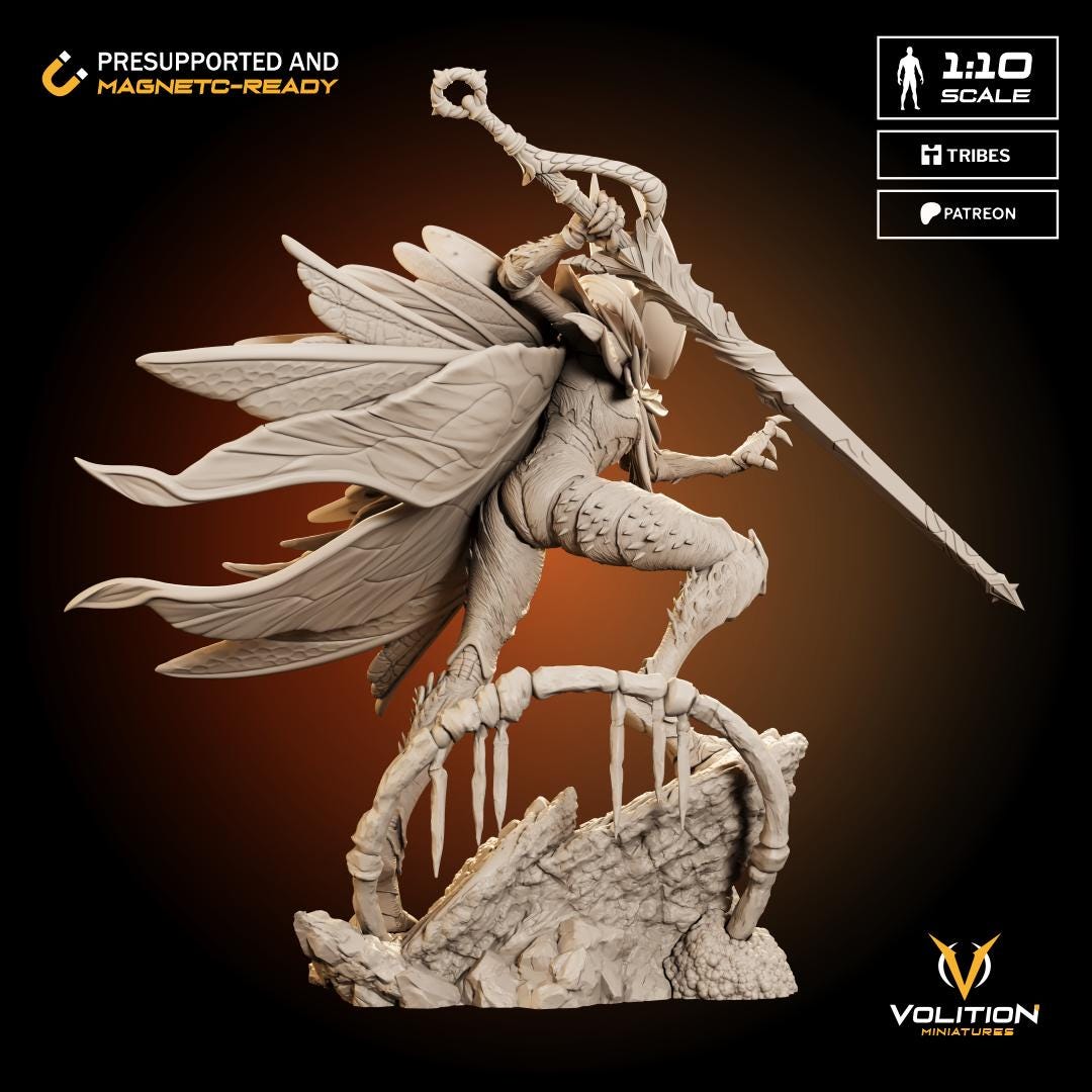 Nimble Princess - 28mm / 32mm / 36mm / 75mm / 1:10 Scale - Volition Miniatures - Resin Printed Figurine for D&D, TTRPGs, and Board Games