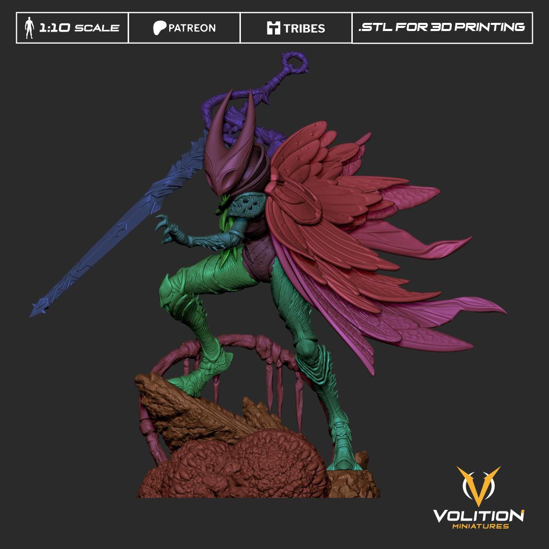Nimble Princess - 28mm / 32mm / 36mm / 75mm / 1:10 Scale - Volition Miniatures - Resin Printed Figurine for D&D, TTRPGs, and Board Games