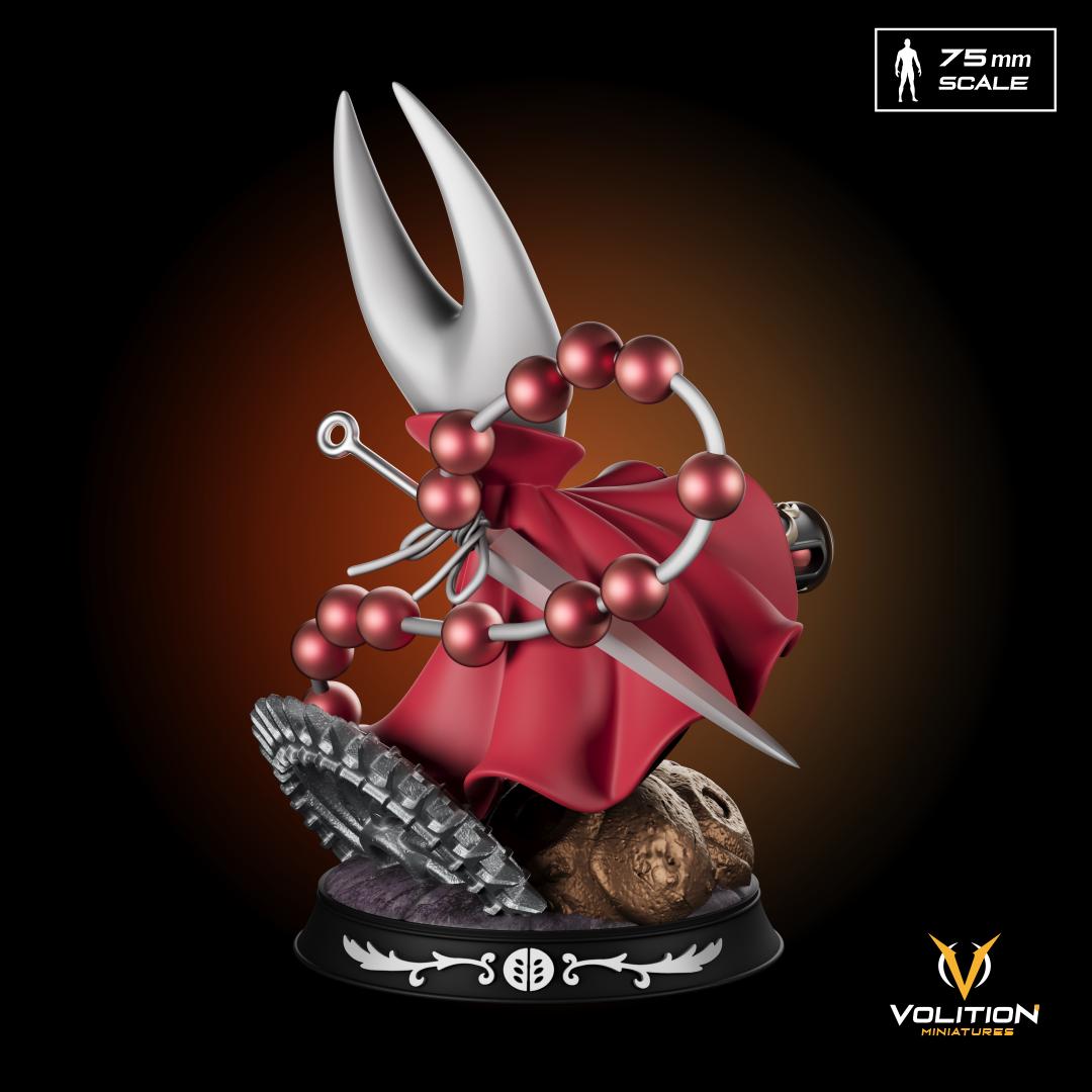 Princess of the Rosary Cannon Figure - 75mm - Volition Miniatures - Unpainted Resin Printed Figurine