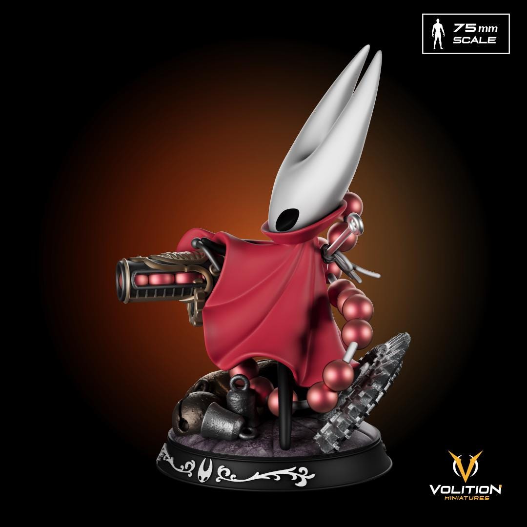 Princess of the Rosary Cannon Figure - 75mm - Volition Miniatures - Unpainted Resin Printed Figurine