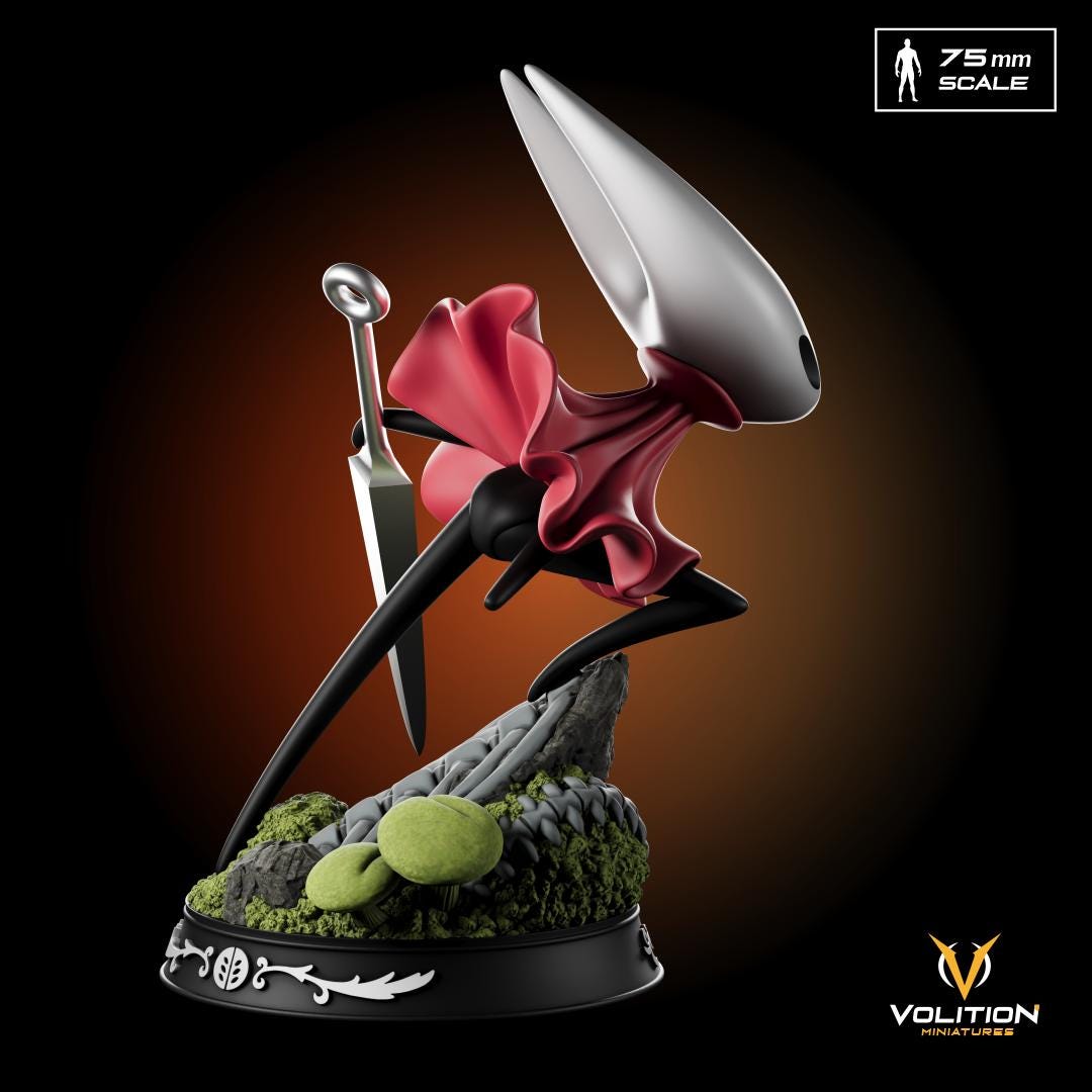 Needle Princess Miniature - 28mm / 32mm / 36mm / 75mm - Volition Miniatures - Resin Printed Figurine for D&D, TTRPGs, and Board Games