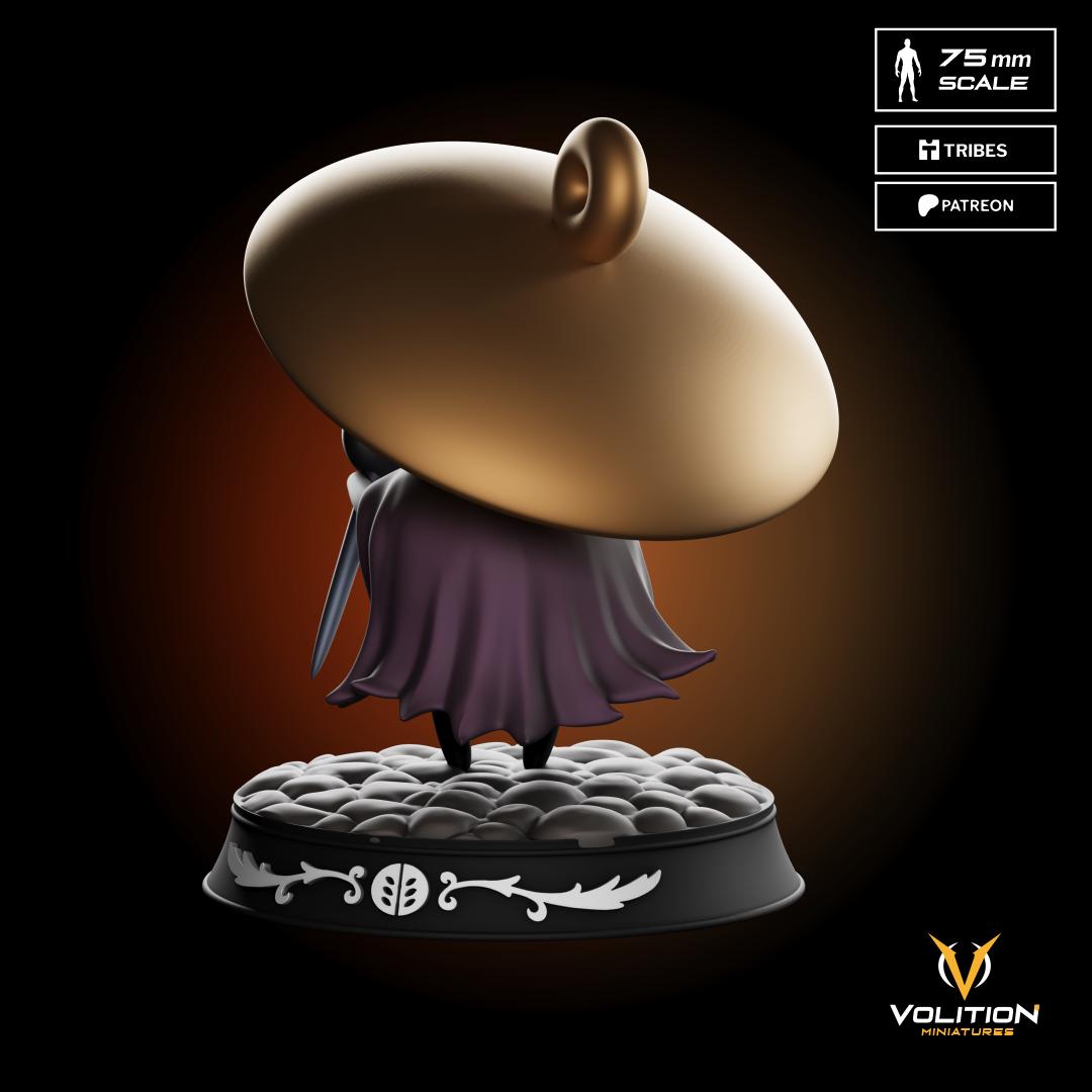 Singer Figure - 75mm - Volition Miniatures - Unpainted Resin Printed Figurine