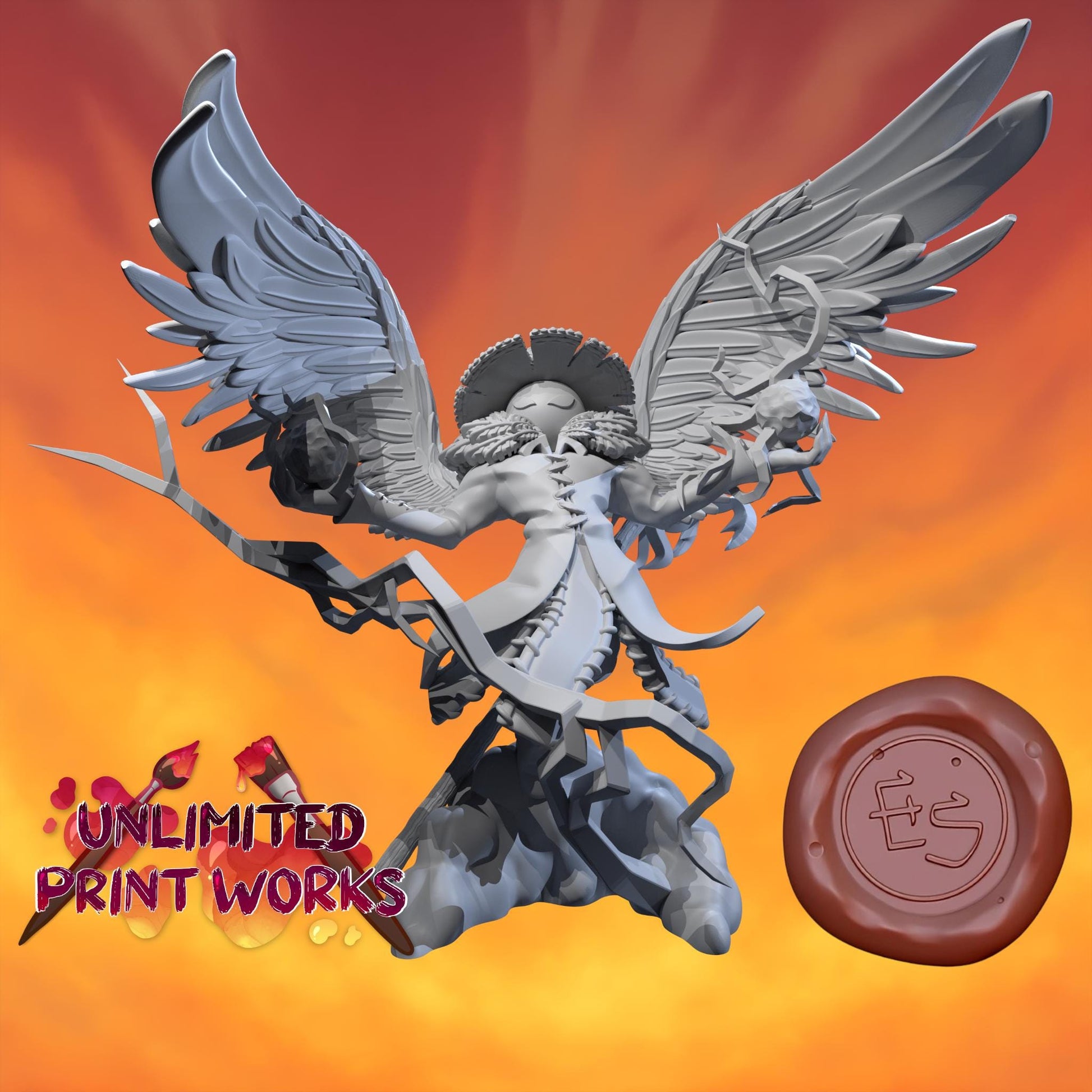 Black Waltz Miniature - 28mm / 32mm / 36mm - Ethan Savage Studios - Resin Printed Figure for D&D, TTRPGs, and Board Games