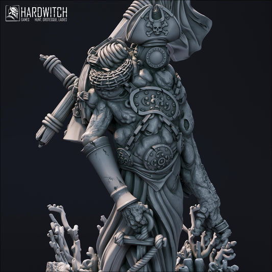 Lord Purulence Miniature - 28mm / 32mm / 36mm - HardWitch Games - Resin Printed Figure for D&D, TTRPGs, and Board Gaming