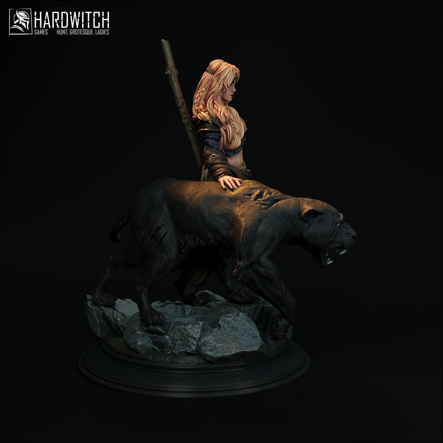Rangoka Miniature - 28mm / 32mm / 36mm / 75mm - HardWitch Games - Resin Printed Figure for D&D, TTRPGs, and Board Gaming
