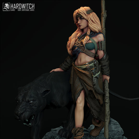 Rangoka Miniature - 28mm / 32mm / 36mm / 75mm - HardWitch Games - Resin Printed Figure for D&D, TTRPGs, and Board Gaming