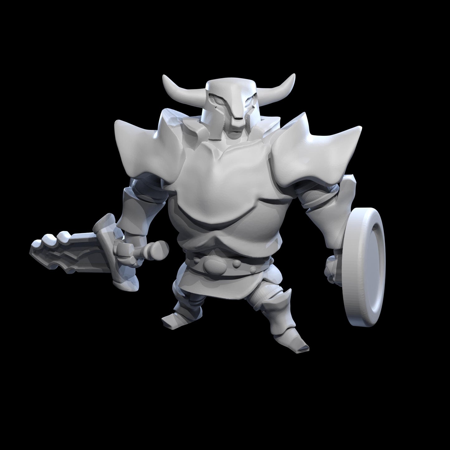 Heavy Knights Miniatures - 28mm / 32mm / 36mm - Irnkman's Minis - Resin Printed Figure for D&D, TTRPGs, and Board Games