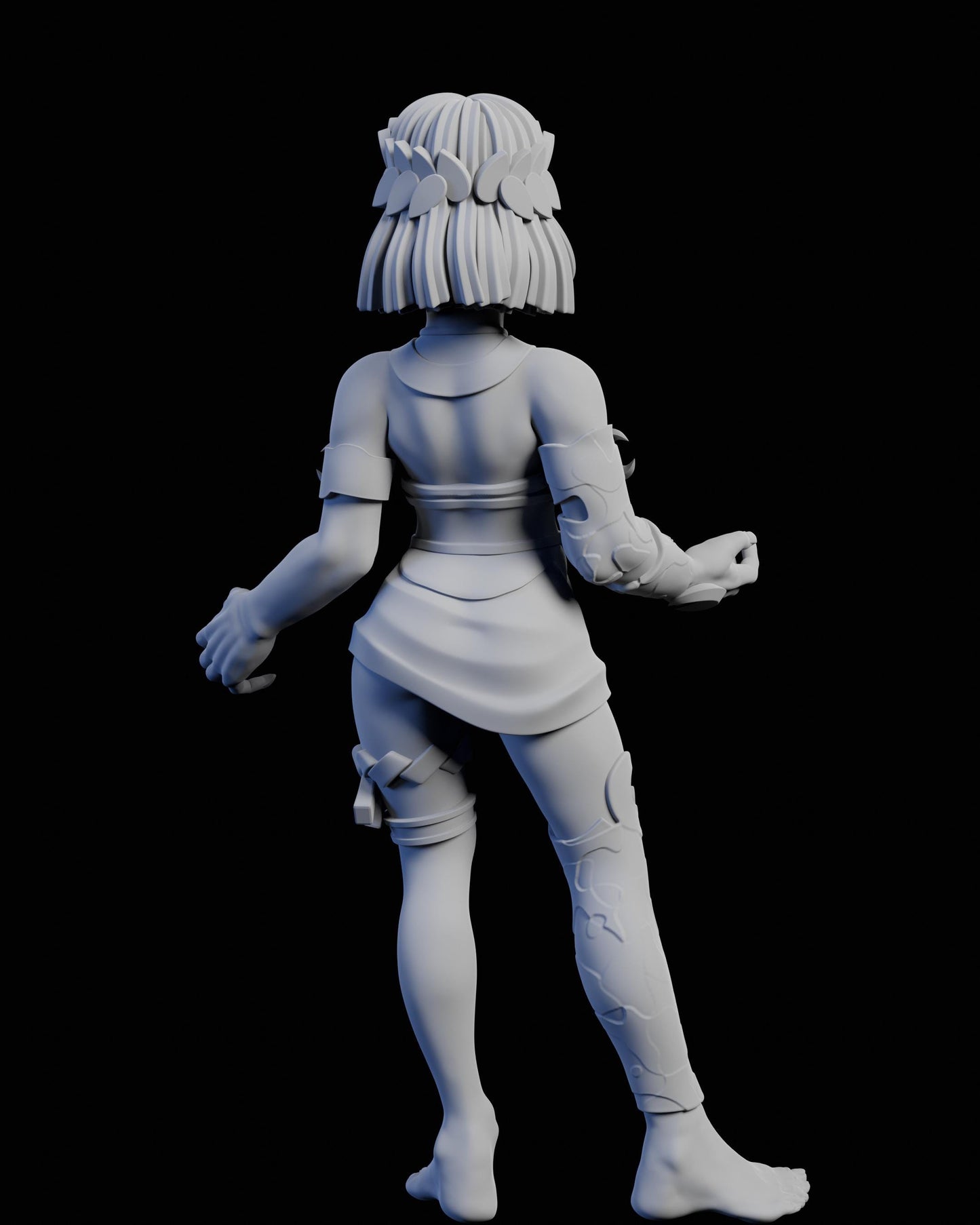 Sister Hell Miniature - 28mm / 32mm / 36mm / 75mm - Ethan Savage Studios - Resin Printed Figure for D&D, TTRPGs, and Board Games