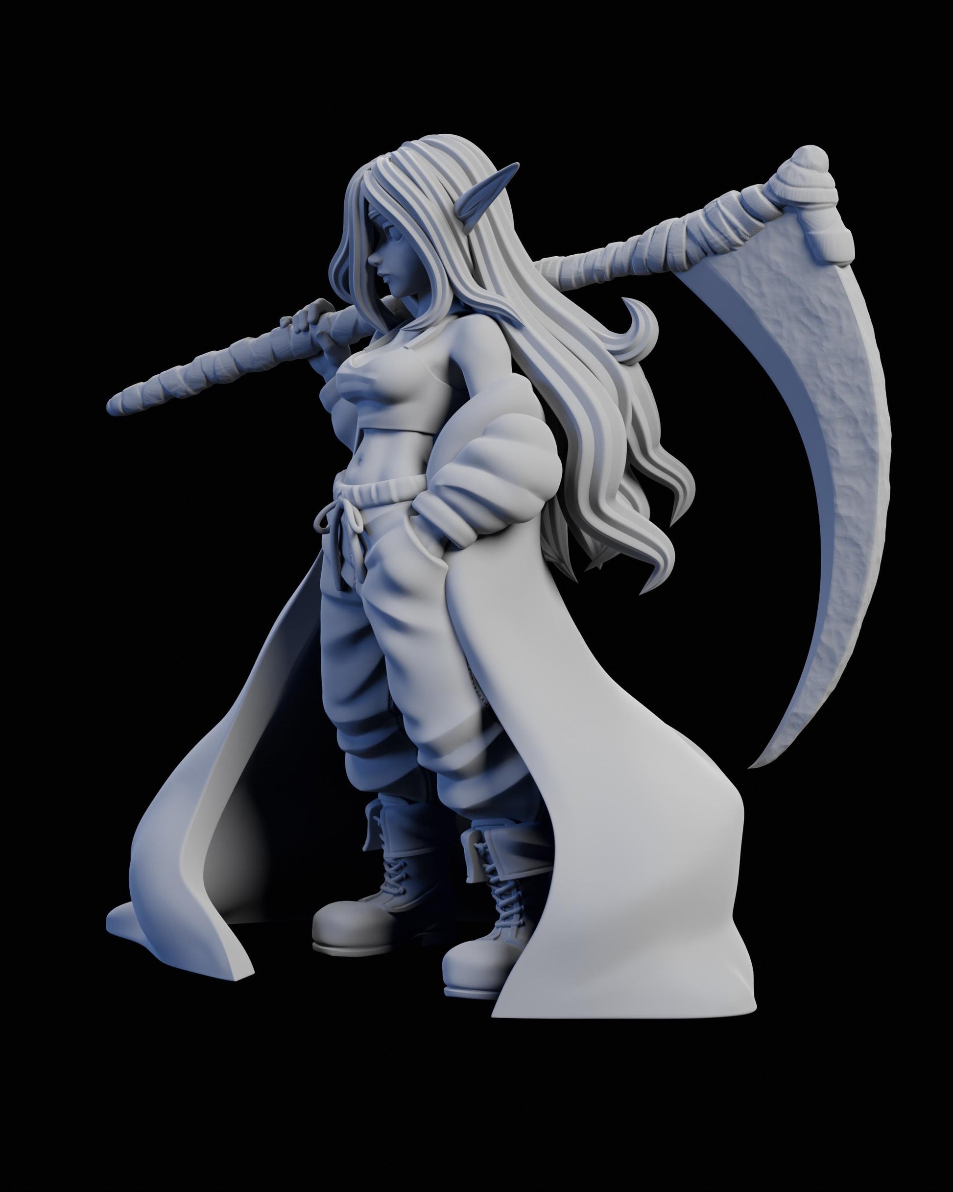 Reaper Magus Miniature - 28mm / 32mm / 36mm / 75mm - Ethan Savage Studios - Unpainted Resin Printed Figure for D&D, TTRPGs, and Board Games