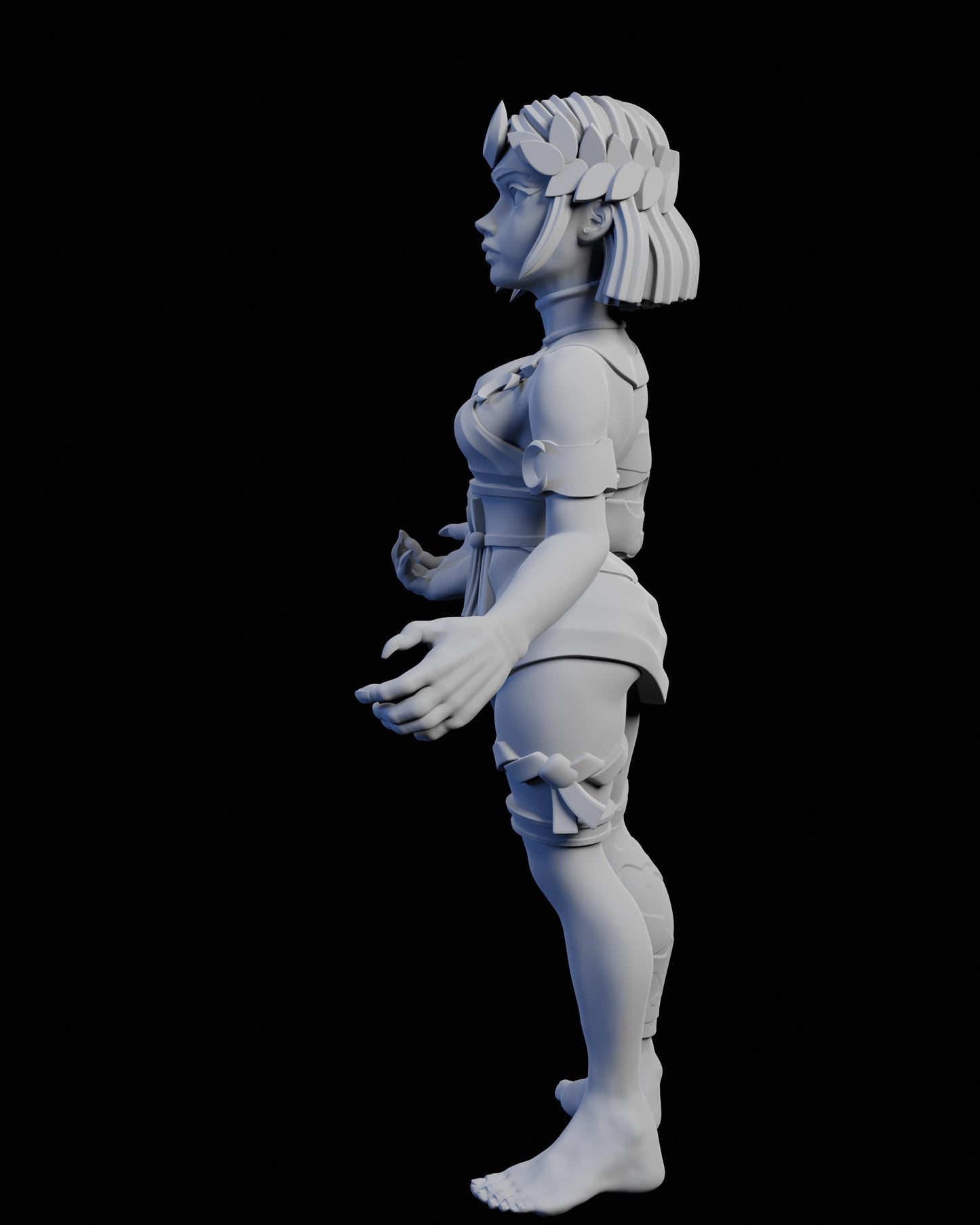 Sister Hell Miniature - 28mm / 32mm / 36mm / 75mm - Ethan Savage Studios - Resin Printed Figure for D&D, TTRPGs, and Board Games